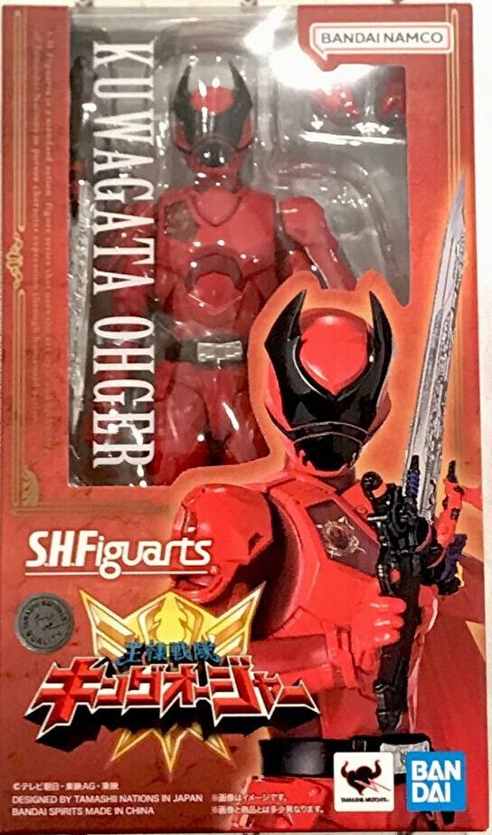 NEW Bandai S.H.Figuarts Ohsama Sentai King Ohger Kuwagata Ohger Painted Figure