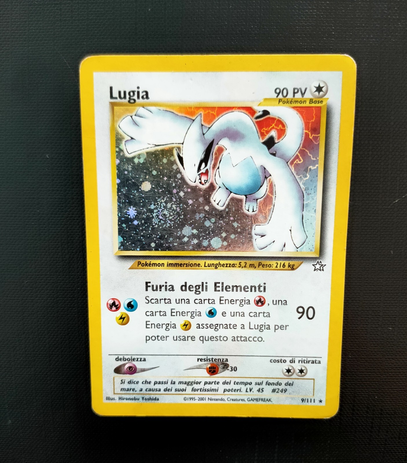Lugia Pokemon 9/111