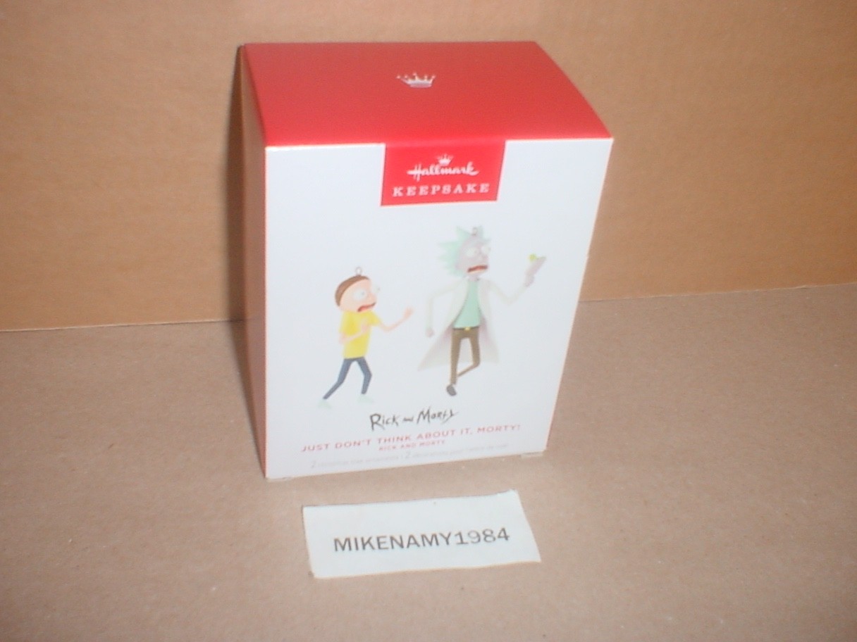 Hallmark Keepsake RICK and MORTY \ Hallmark Keepsake RICK and MORTY \