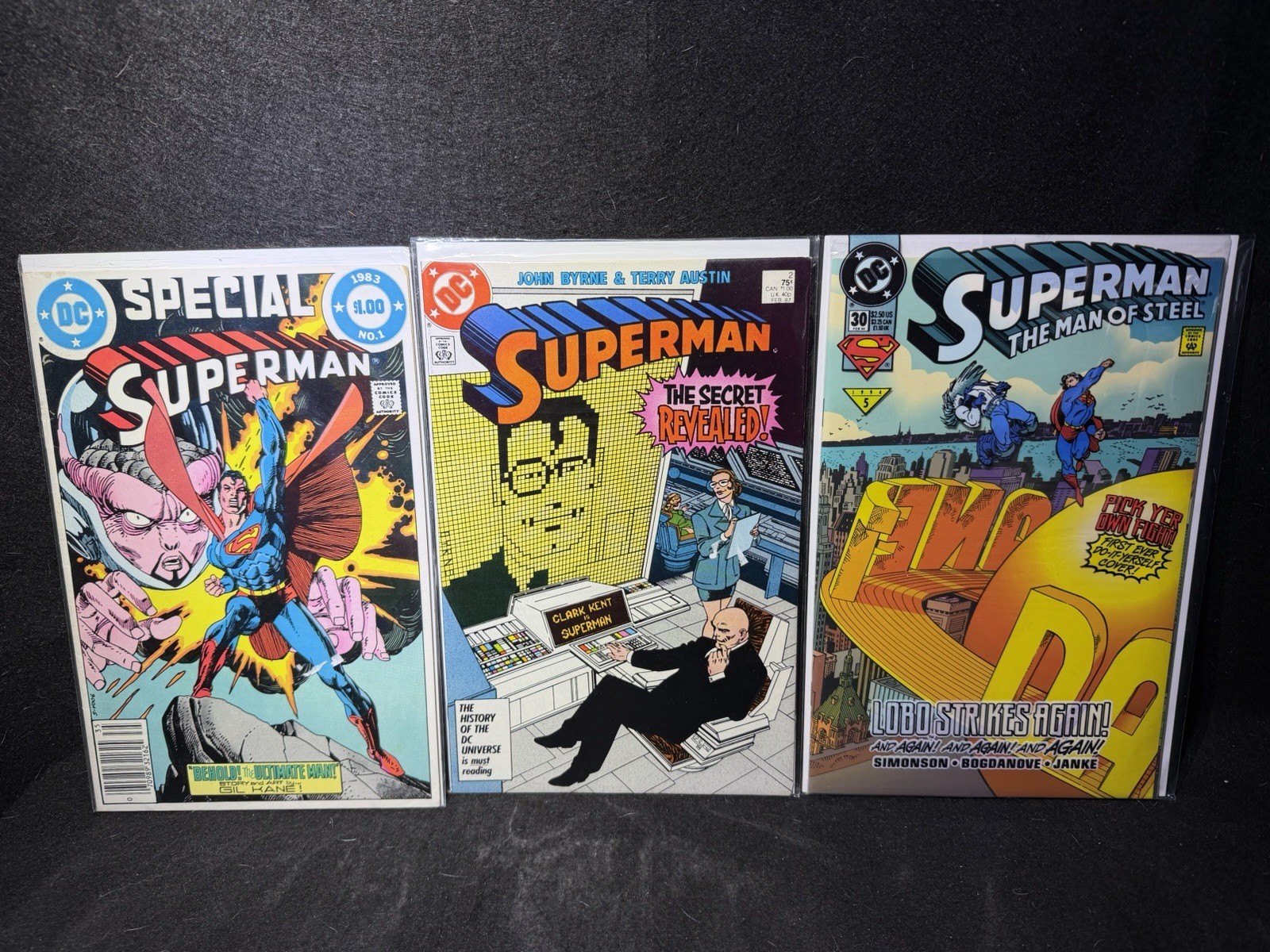 Superman DC Comics Lot 18 Superboy Outsiders Man of Steel Death Reign