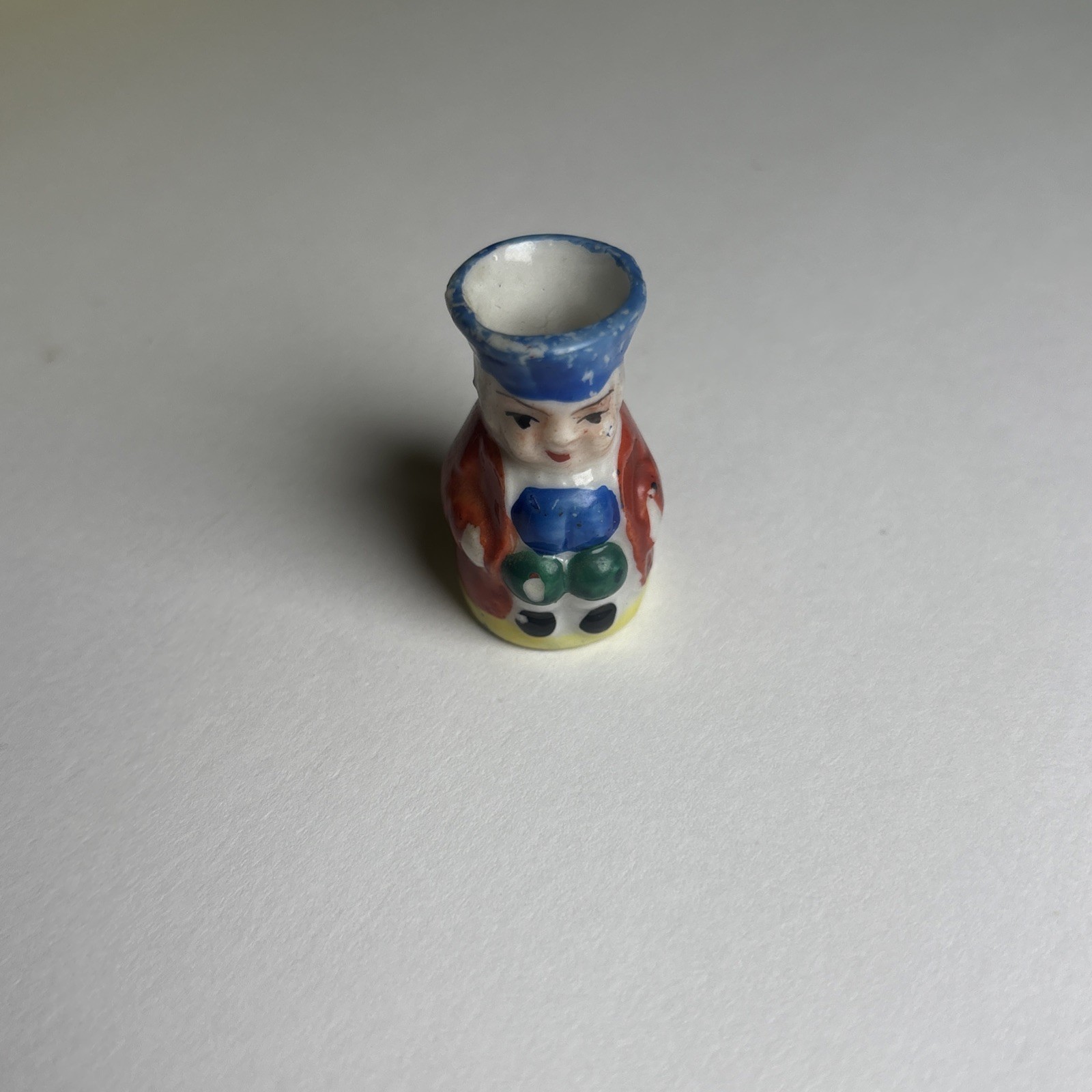 Vintage Toby Mug Miniature Character Figurine Cup Made in Japan Porcelain