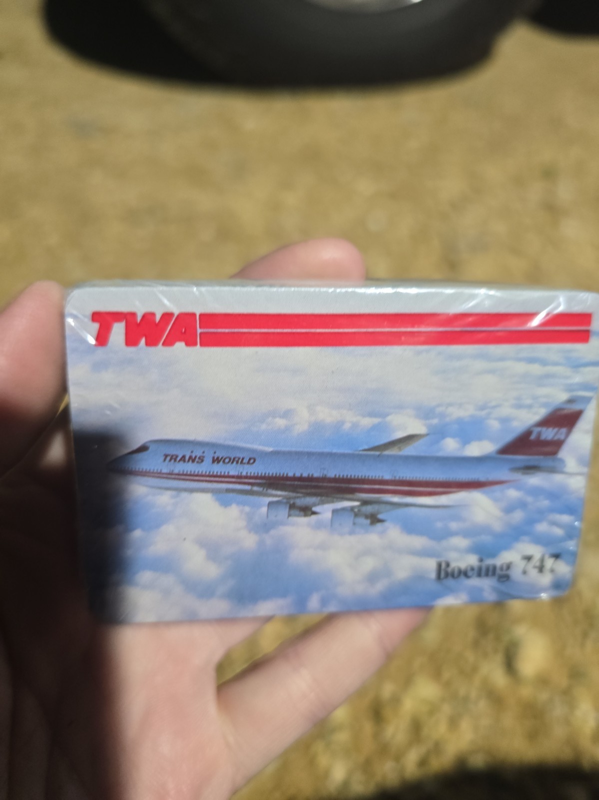 Vintage Single Airline Playing Card 