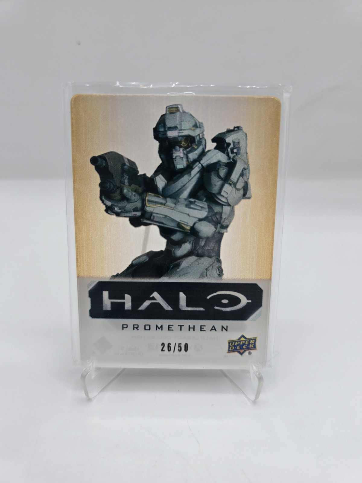 2024 Upper Deck Halo Legacy Collection Hardlight Promethean 26/50 Fred-104 HL-30