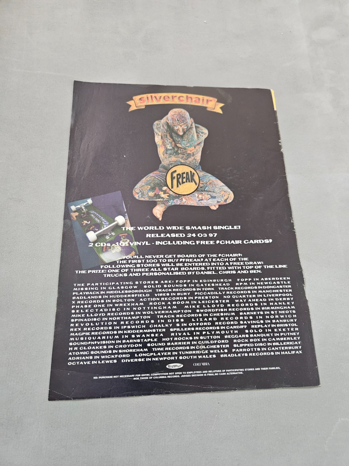 TPEEP404 MAGAZINE ADVERT 11X8\