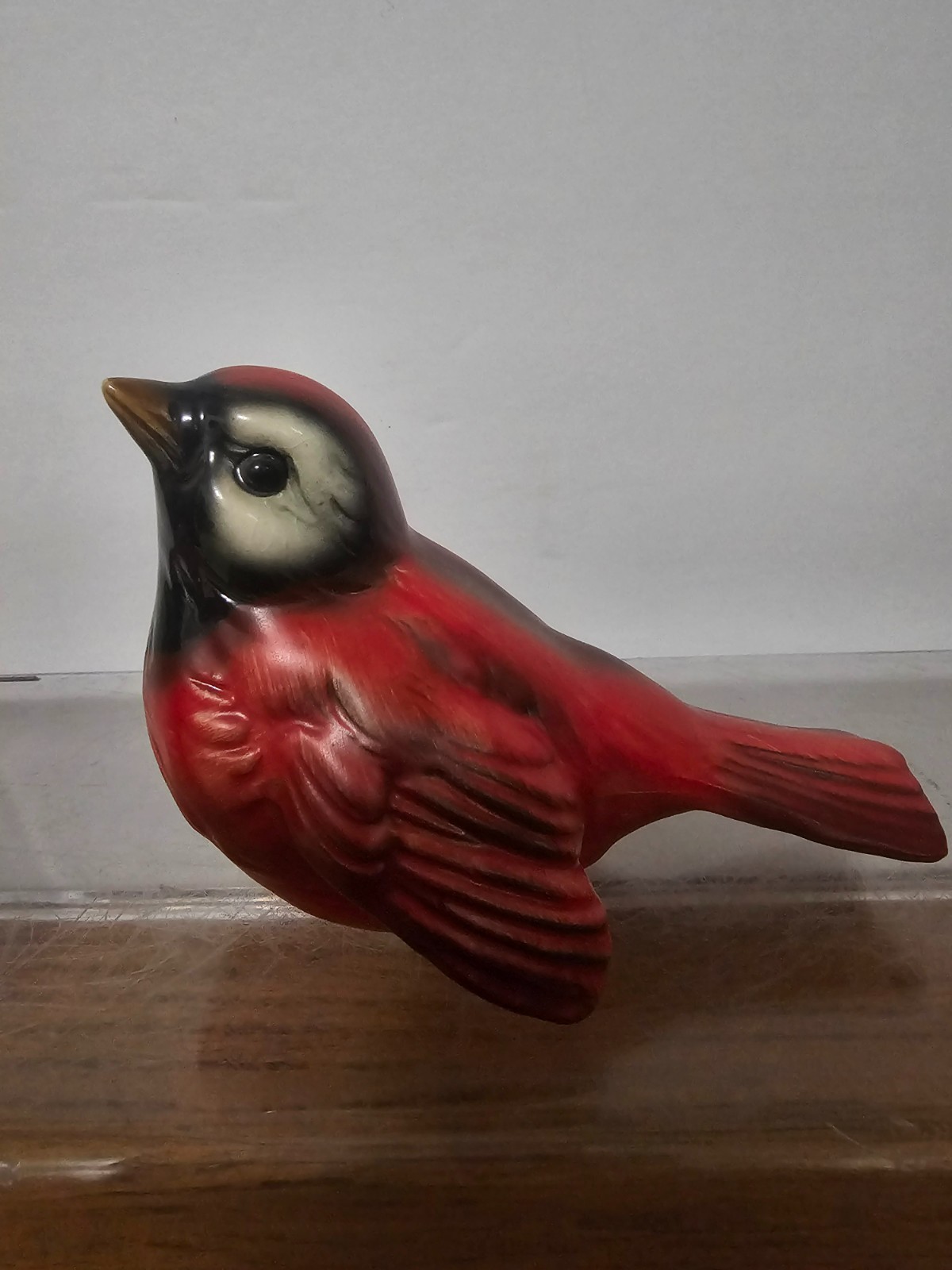Vintage Goebel Cardinal Red Bird Figurine West Germany CV73