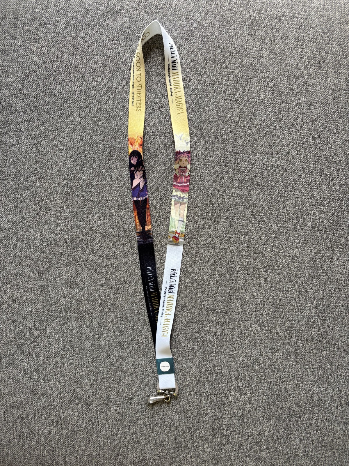 Madoka Magica Walpurgisnacht Rising Anime NYC 2026 Lanyard Madoka Magica Walpurgisnacht Rising Anime NYC 2026 Lanyard