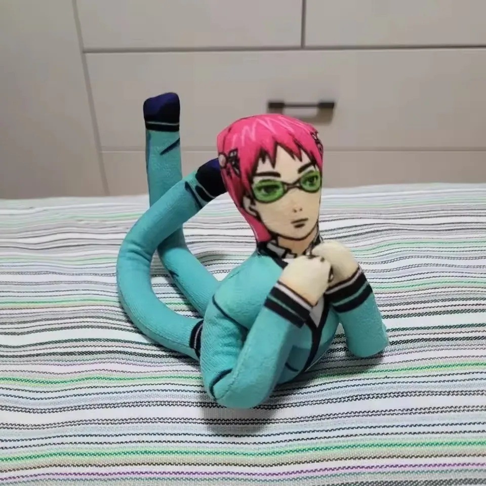 Anime the Disastrous Life of Saiki K Saiki Kusuo Cosplay Doll Twistable Shape Ro
