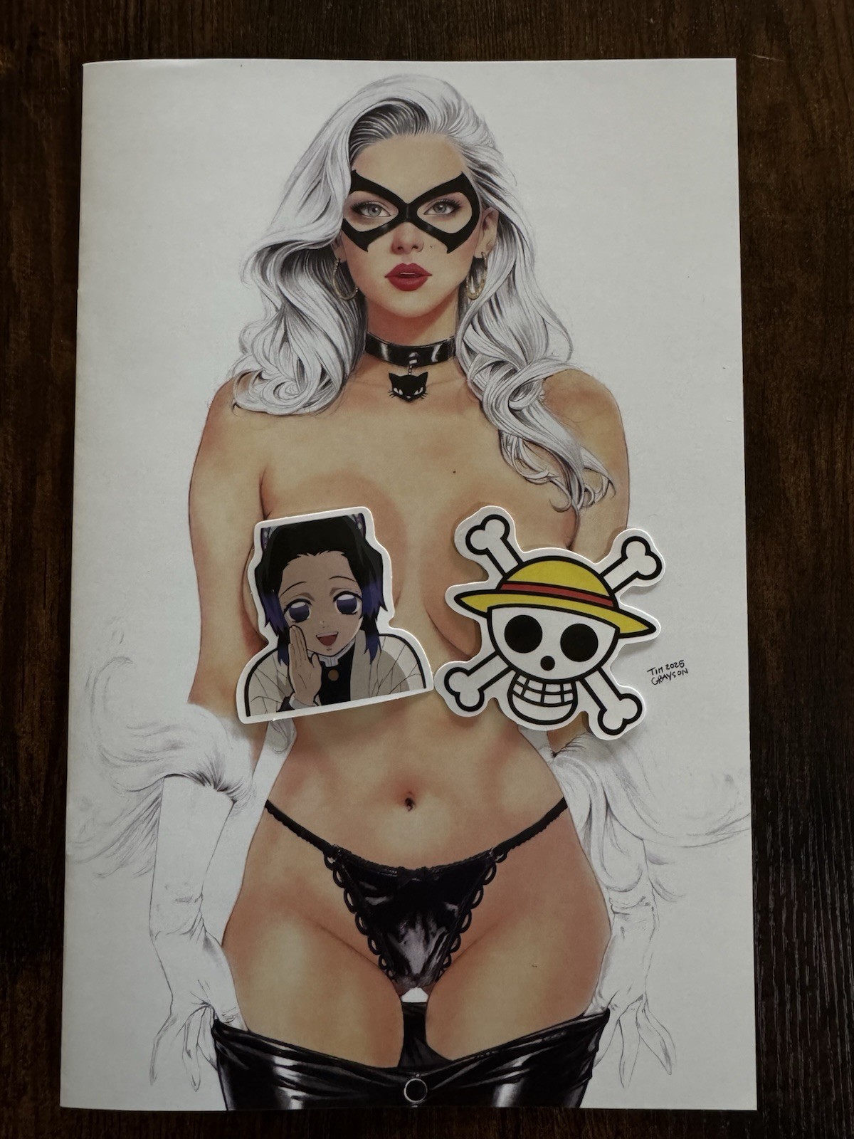 Waifu Chronicles (2024) ~ Eroticat Topless Black Cat Cosplay Tim Grayson LMT 100