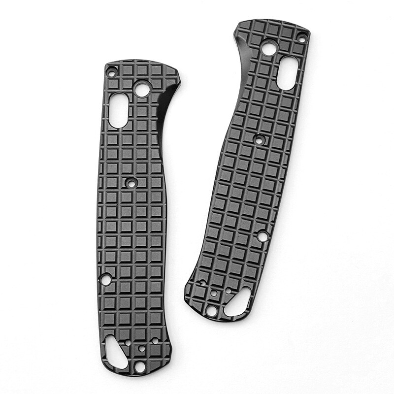2PCS Brushed Custom Grenade Scales For Benchmade Bugout 535 Aluminium Alloy