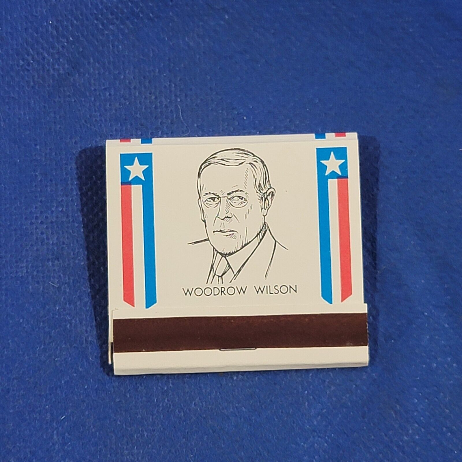 Woodrow Wilson 28th President Of The United States Of America Matchbook