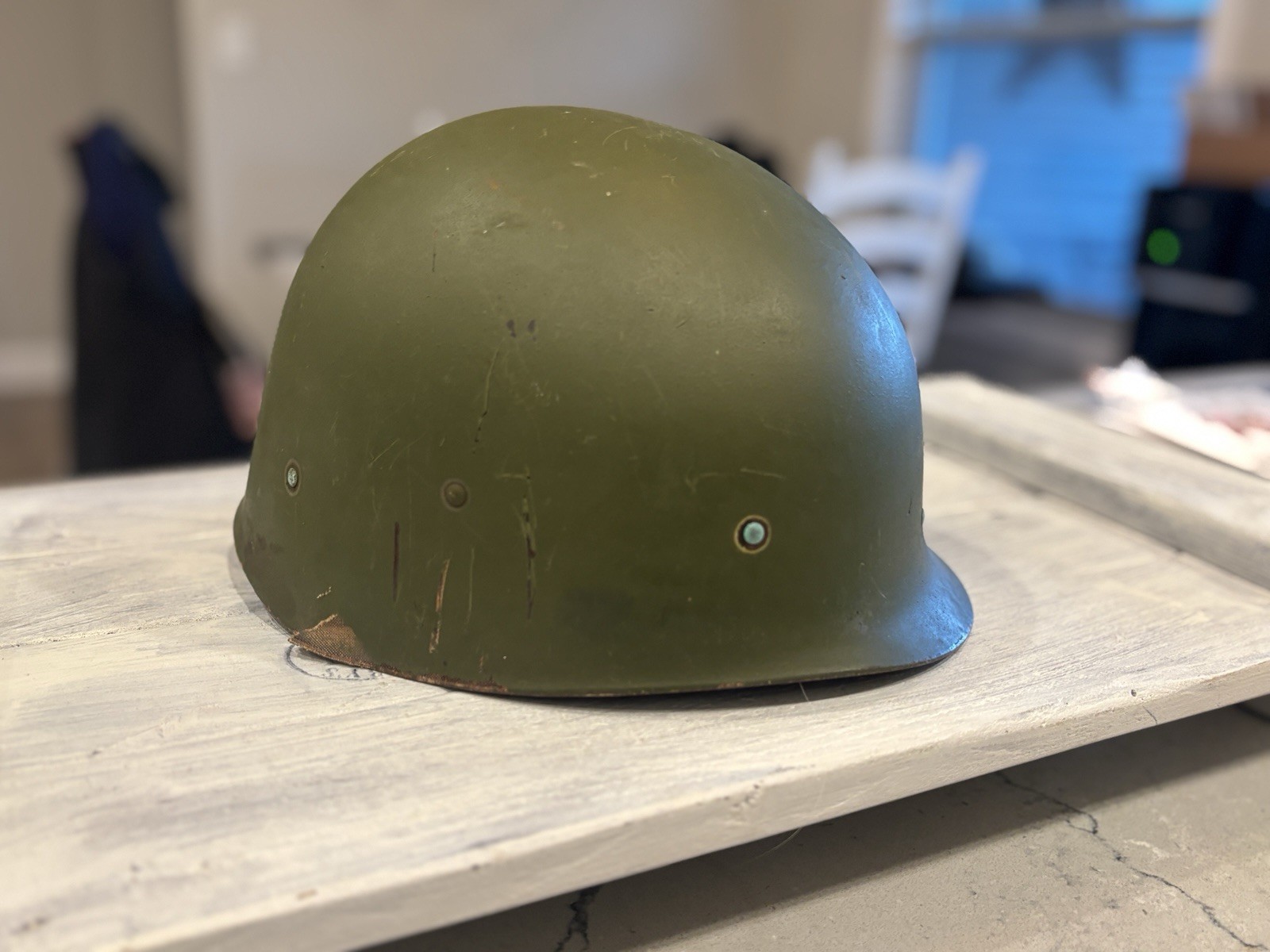 Vintage US20 M1 Helmet Liner WWII / Postwar Military Fiber Liner Only