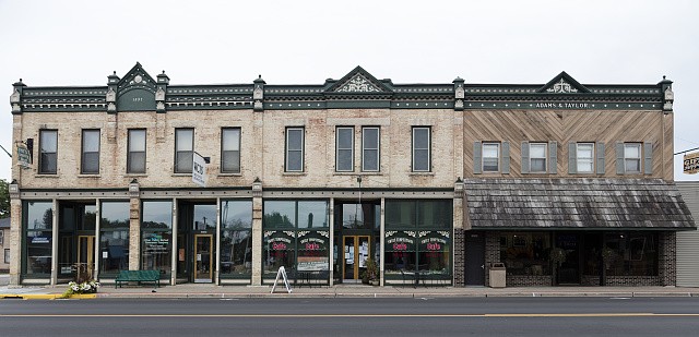 Photo:Whitehall Wisconsin 2016 Downtown Main Street Storefronts Buildings