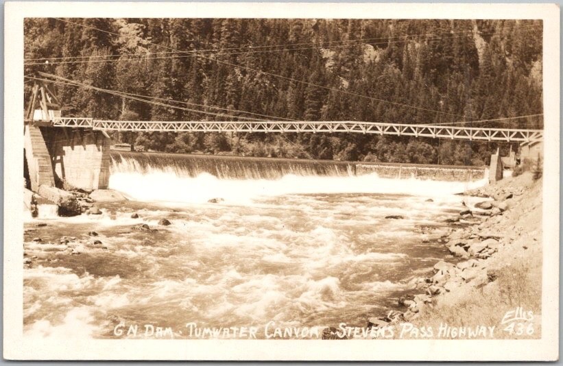 1940s Washington RPPC Postcard 