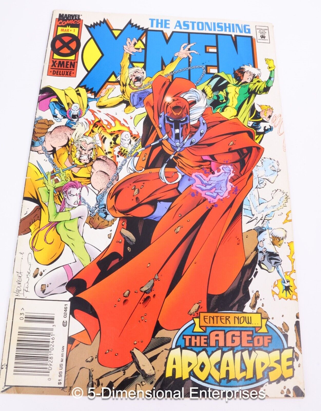 THE ASTONISHING X-MEN #1 (Mar 1995) Marvel Comics - Newsstand - Bagged Boarded