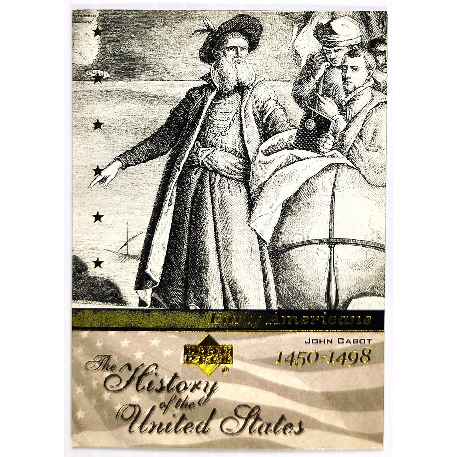 Upper Deck 2004 History of the United States #EA5 JOHN CABOT - Early Americans