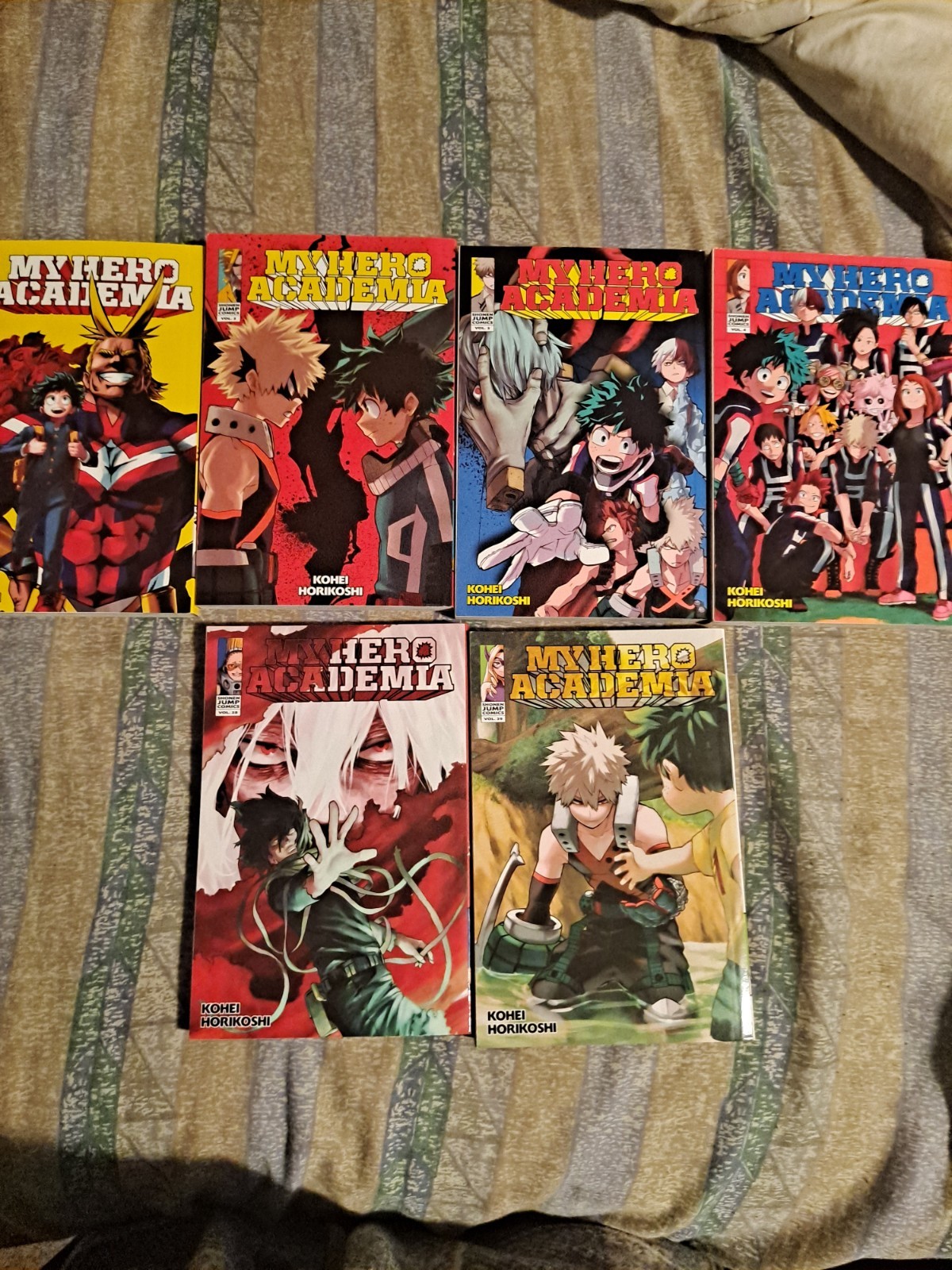 My Hero Academia Manga Vols 1-4 and Vols 28-29 English Viz Media