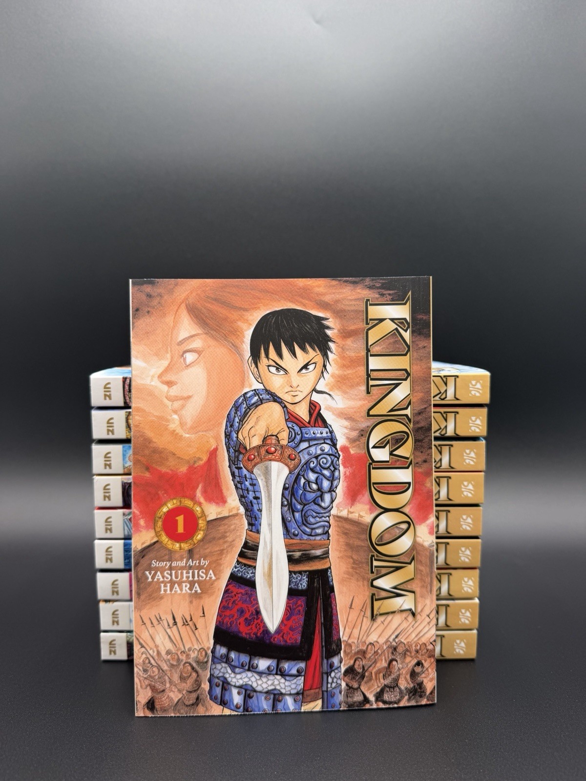 Kingdom Manga Volumes 1-9 Brand New English US Authentic Viz Media Yasuhisa Hara