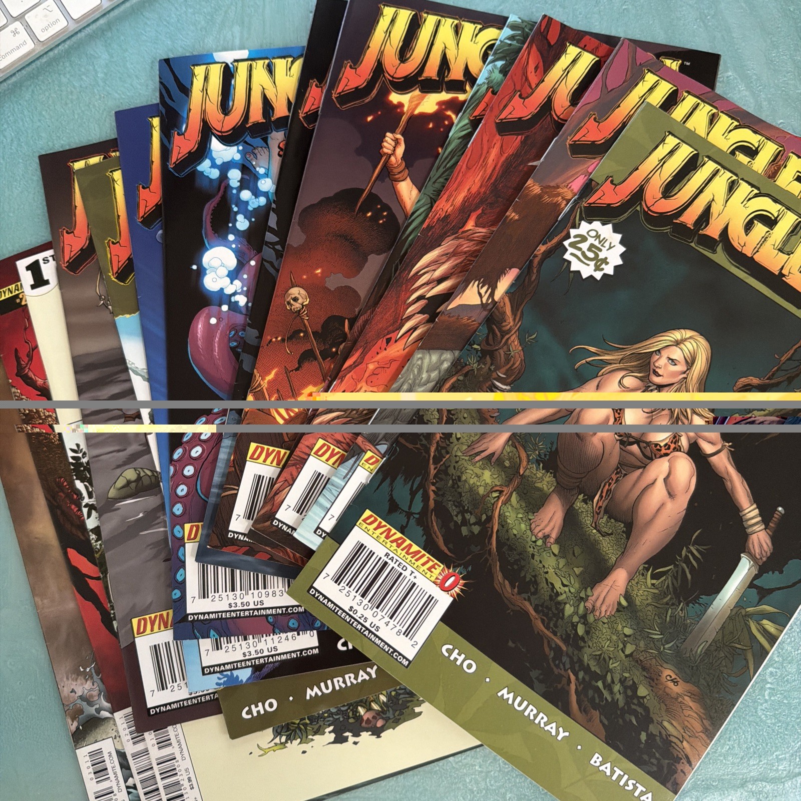 Jungle Girl #0 1 2 4 5 Season 2 1-5; Season 3 1-3  Set Dynamite Comics Frank Cho