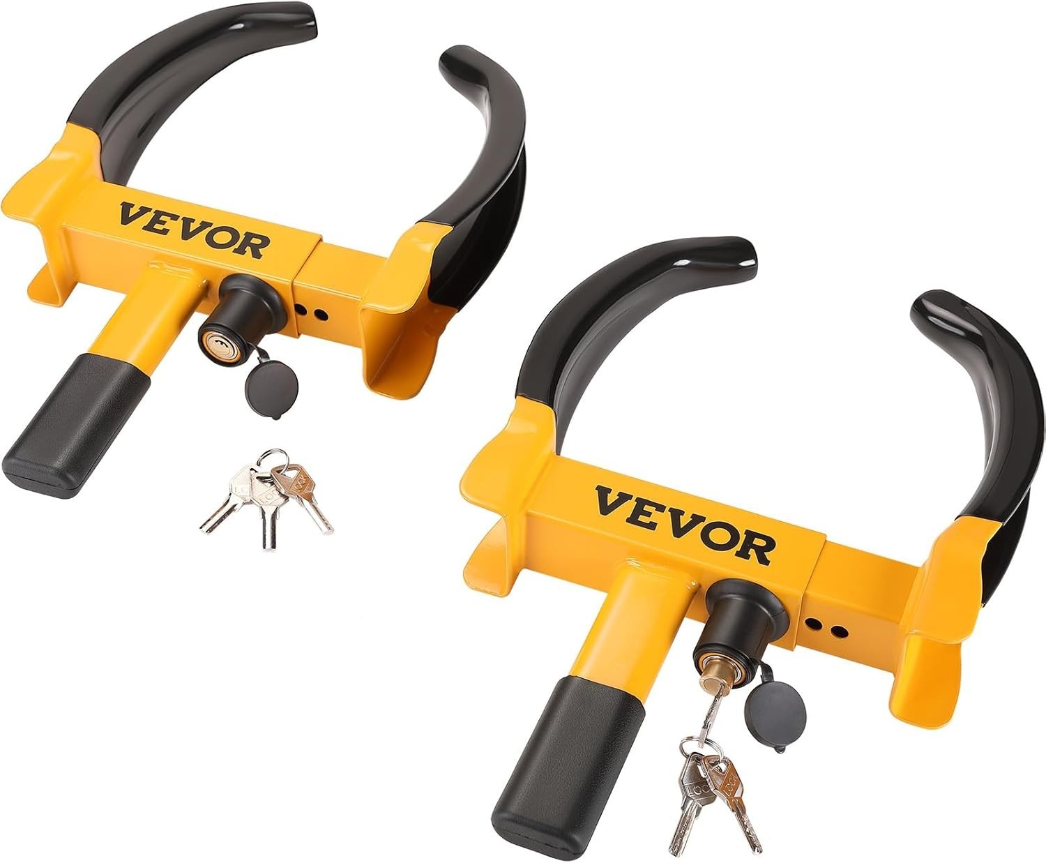 VEVOR Wheel Clamp Lock, 2 Pack Universal Adjustable Anti-Theft Tire Lock, Heavy VEVOR Wheel Clamp Lock, 2 Pack Universal Adjustable Anti-Theft Tire Lock, Heavy