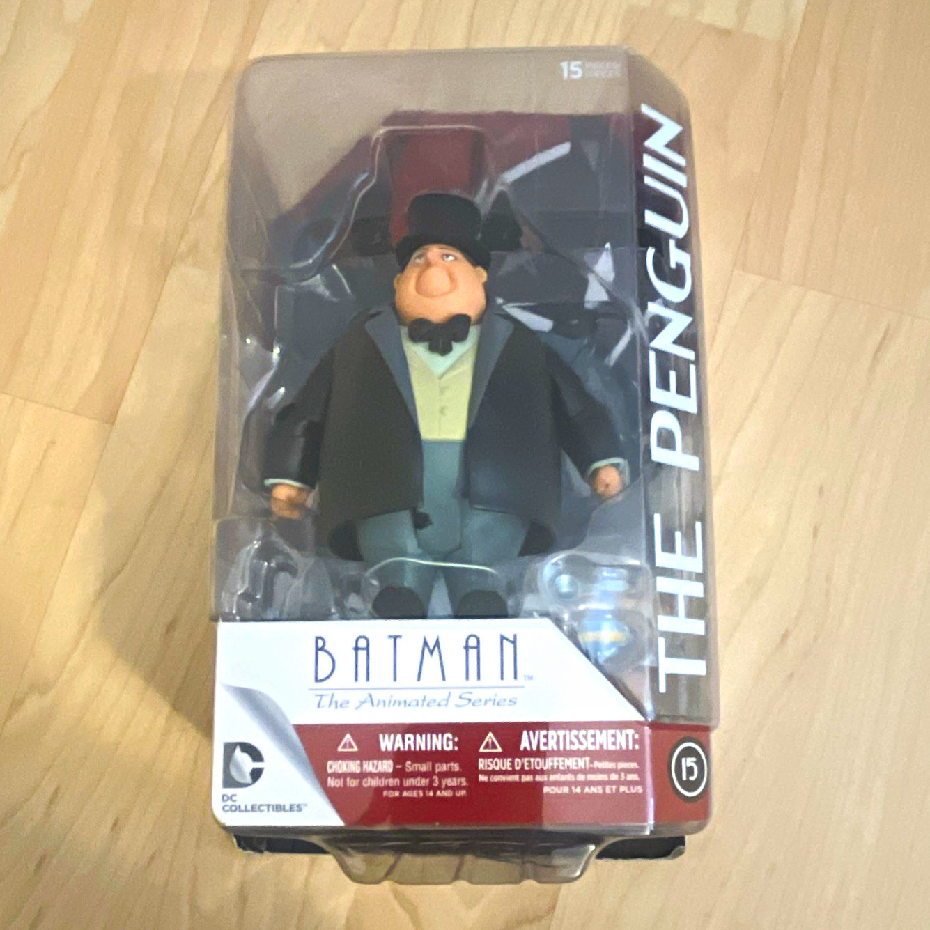 DC Collectibles Batman Animated Series Penguin 4in Plastic Figure Boxed