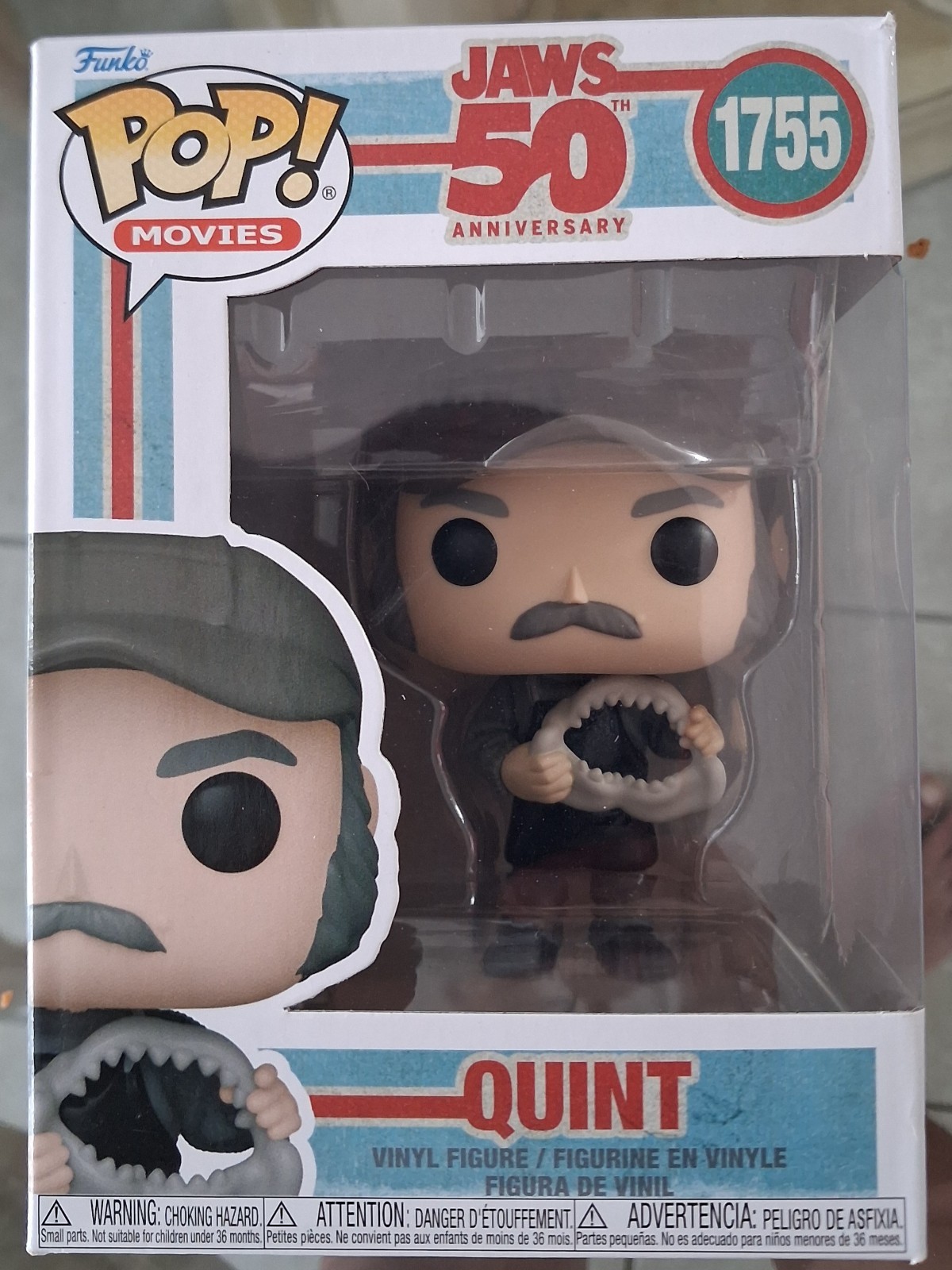 Funko PopMovies: Jaws 50th Anniversary - Quint #1755