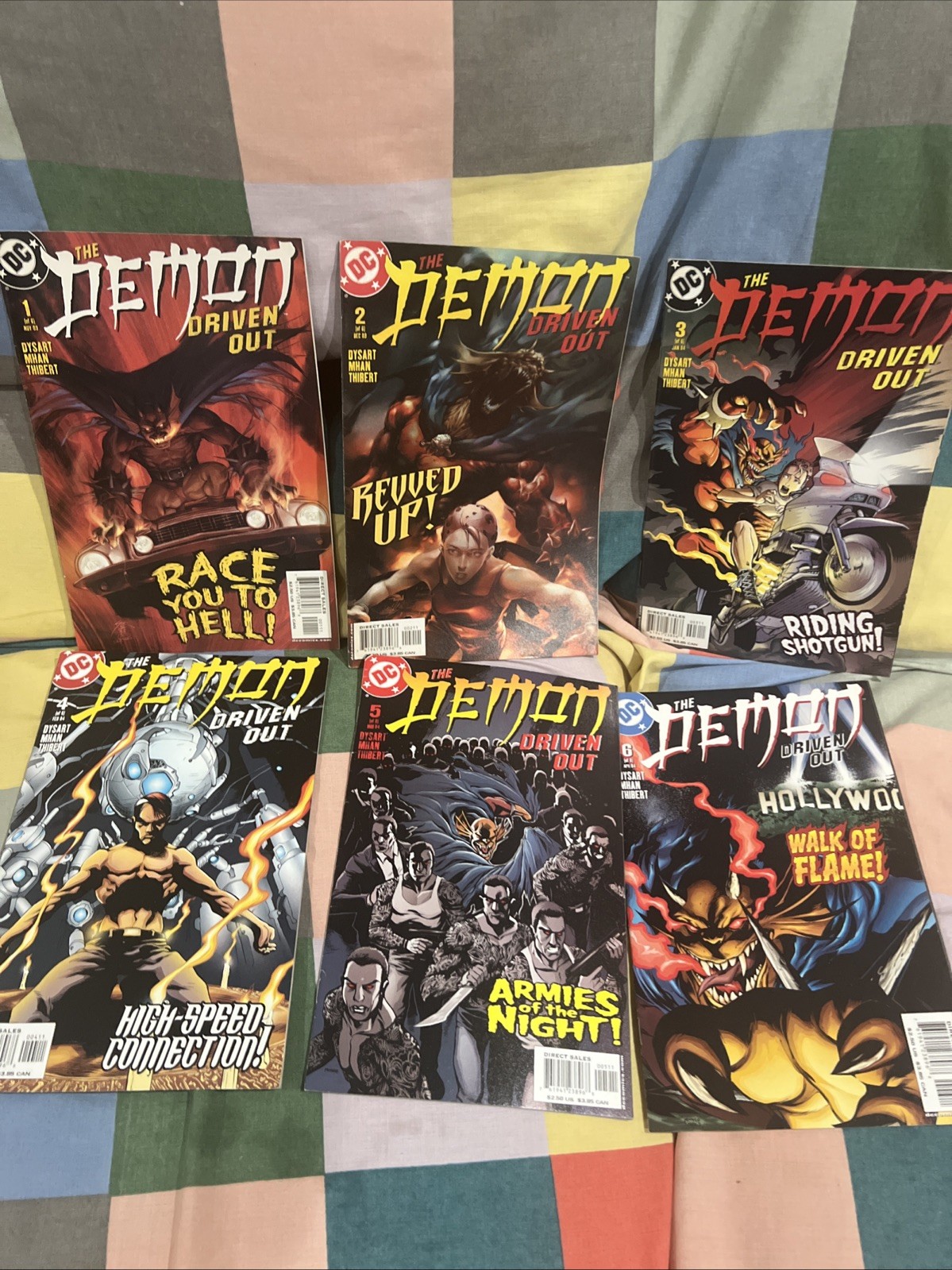 The Demon Driven Out #1-6 Complete Set Lot Comics  DC Etrigan