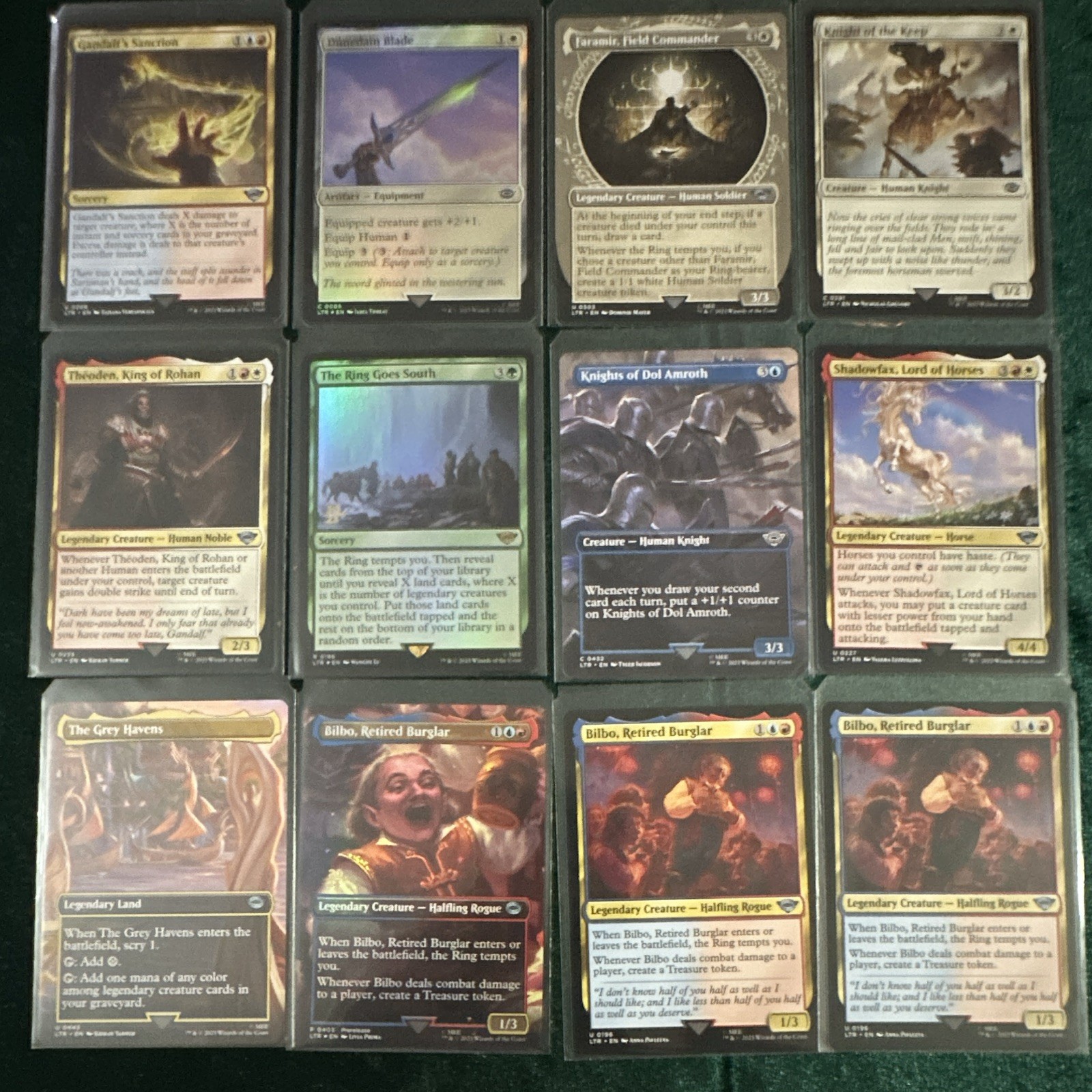 MTG Lord of the Rings Tales of Middle-earth 196 Piece Lot Rares Alt Art Tokens MTG Lord of the Rings Tales of Middle-earth 196 Piece Lot Rares Alt Art Tokens
