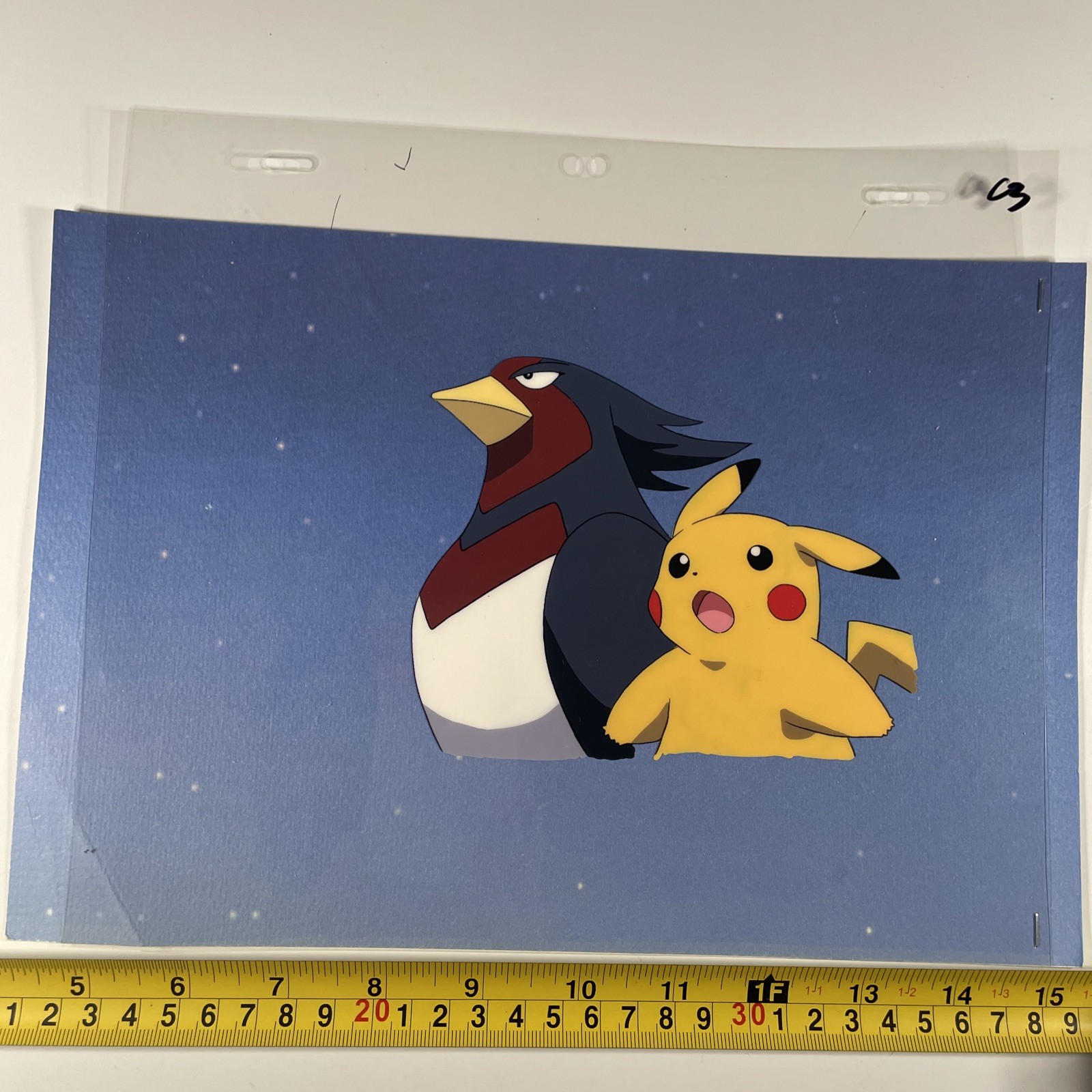 POKÉMON Anime Cel  Vintage Animation Publicity Art Japan Cartoons I14