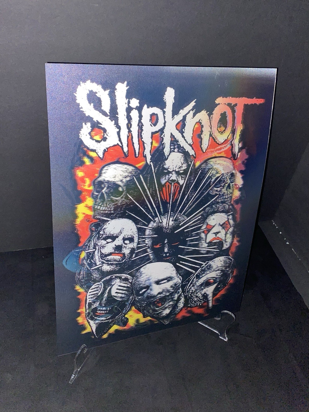 Slipknot Image Changing 3D Holographic Lenticular Poster