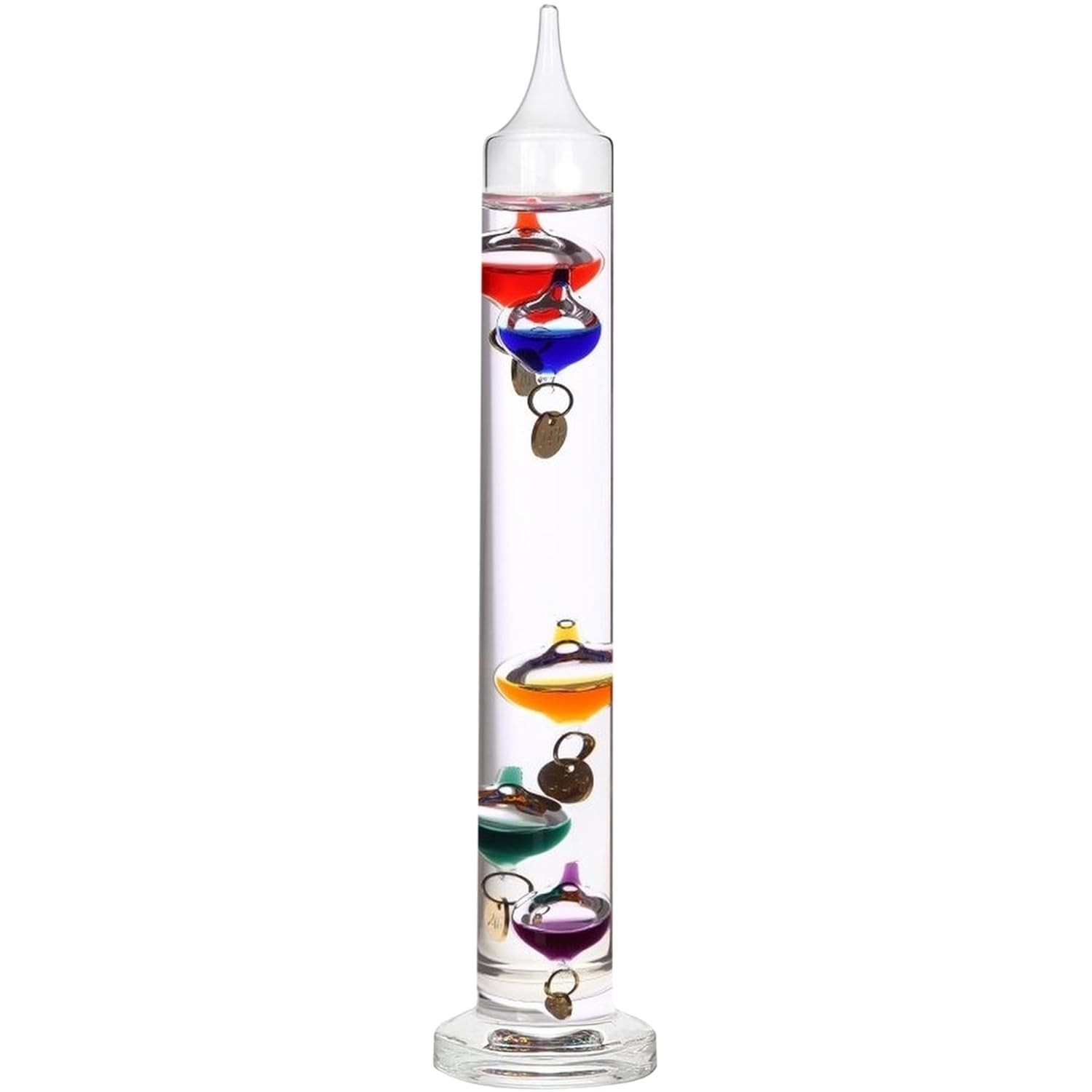 Desktop Glass Weather Station Barometer - Storm Glass Predictor Kit