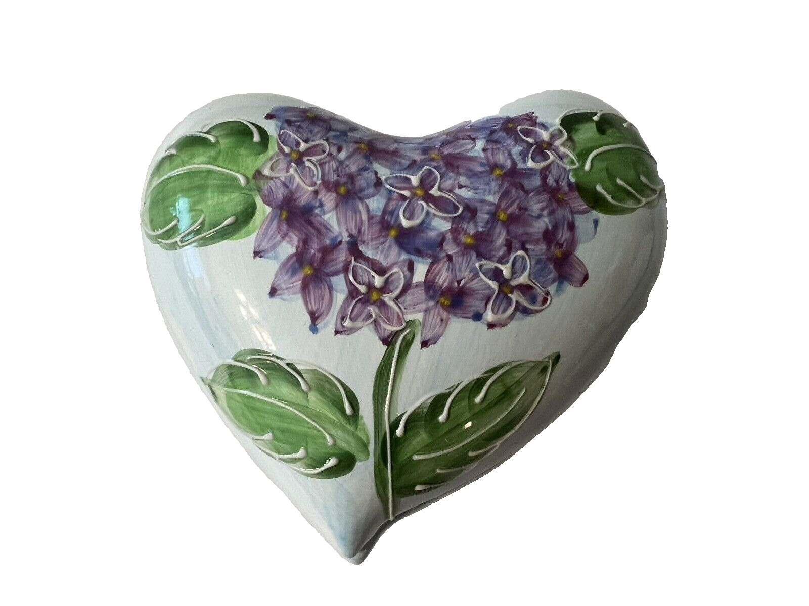 Ventage heart shaped jewelry, pill floral box