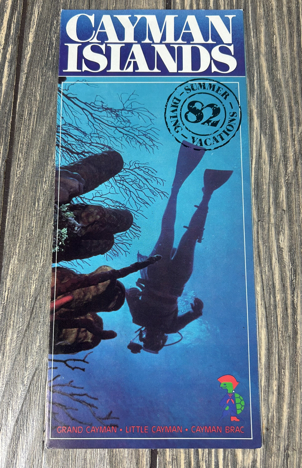 Vintage Cayman Islands Grand Cayman Little Cayman Cayman Brac Brochure 