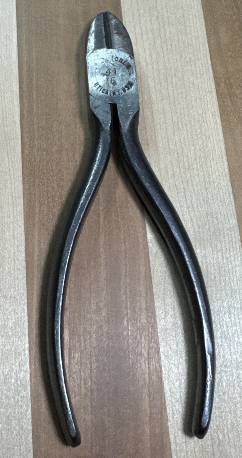 Vintage UTICA No. 41-6 Diagonal Cutting Pliers USA - 6” Long Vintage UTICA No. 41-6 Diagonal Cutting Pliers USA - 6” Long