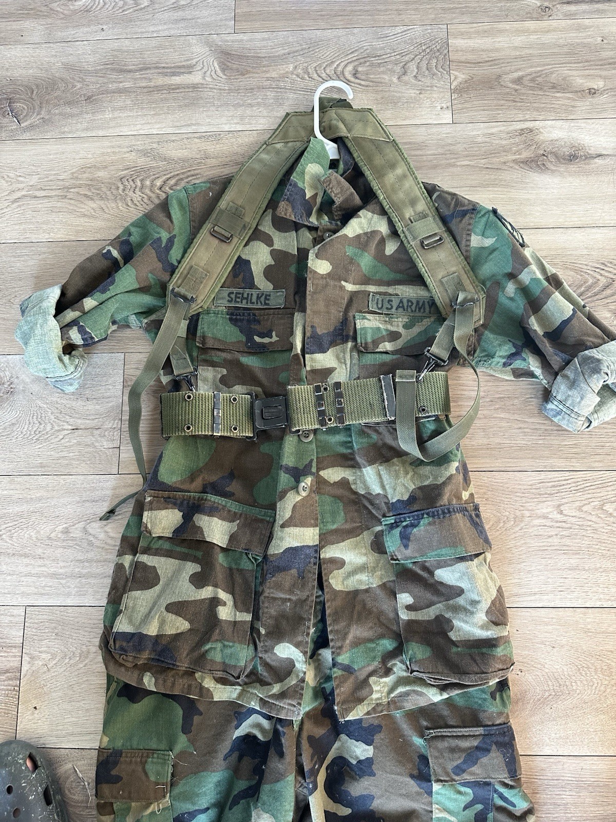 Named Cold War Uniform With gear- READ DESCRIPTION