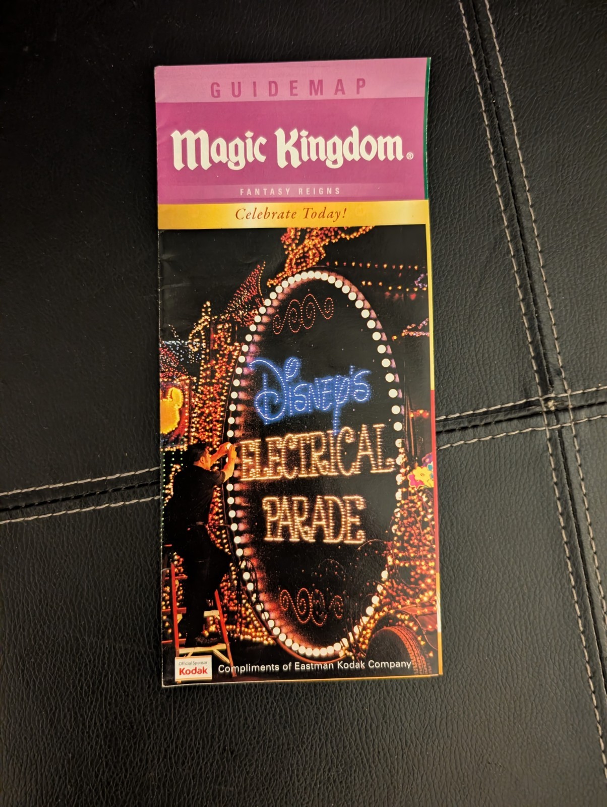2010 Disney\'s Magic Kingdom Fantasy Today Electric Parade Park Map 2010 Disney\'s Magic Kingdom Fantasy Today Electric Parade Park Map