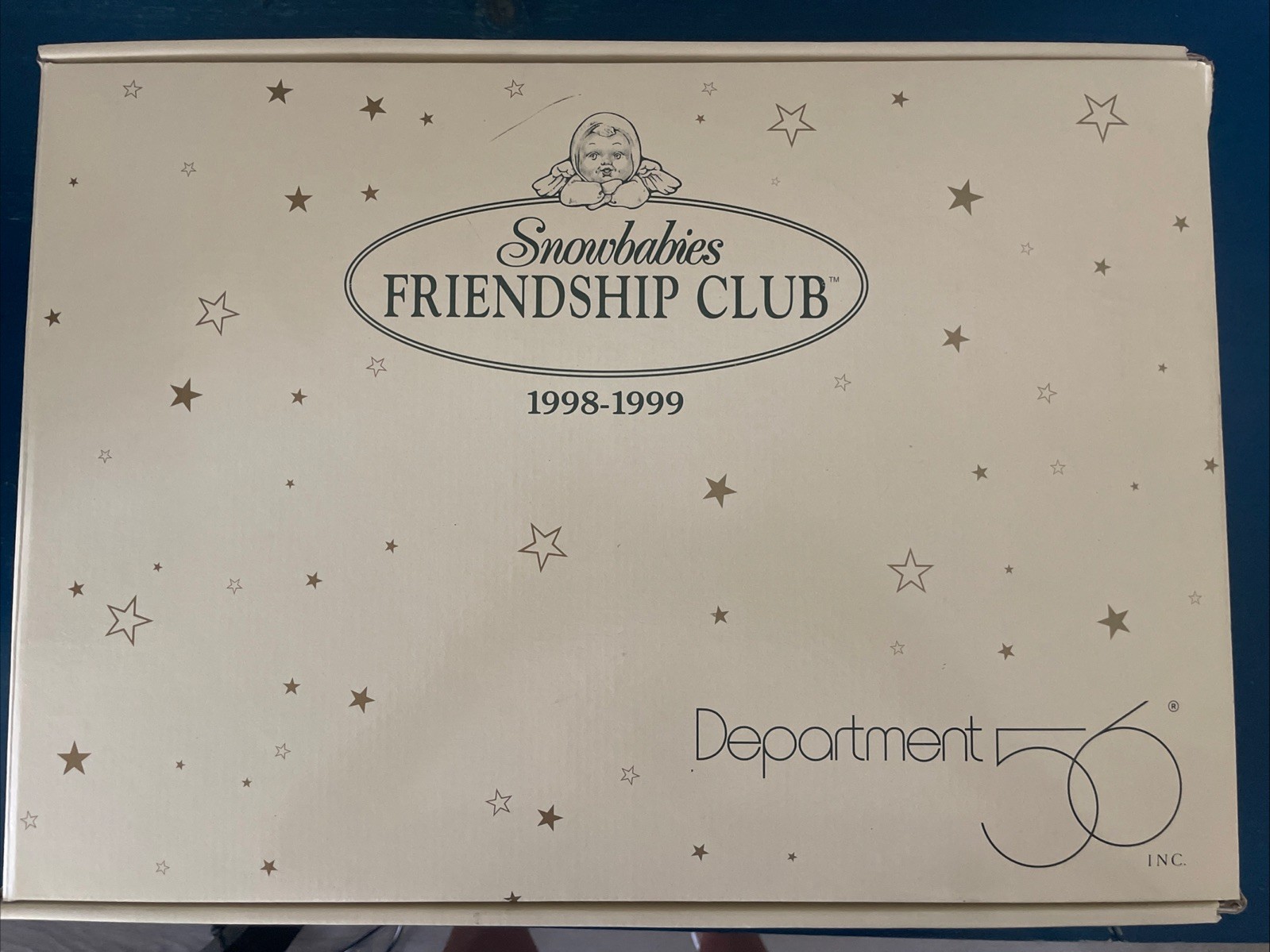Vintage Department 56 Snowbabies Friendship Club 1998-1999 Collectors Box