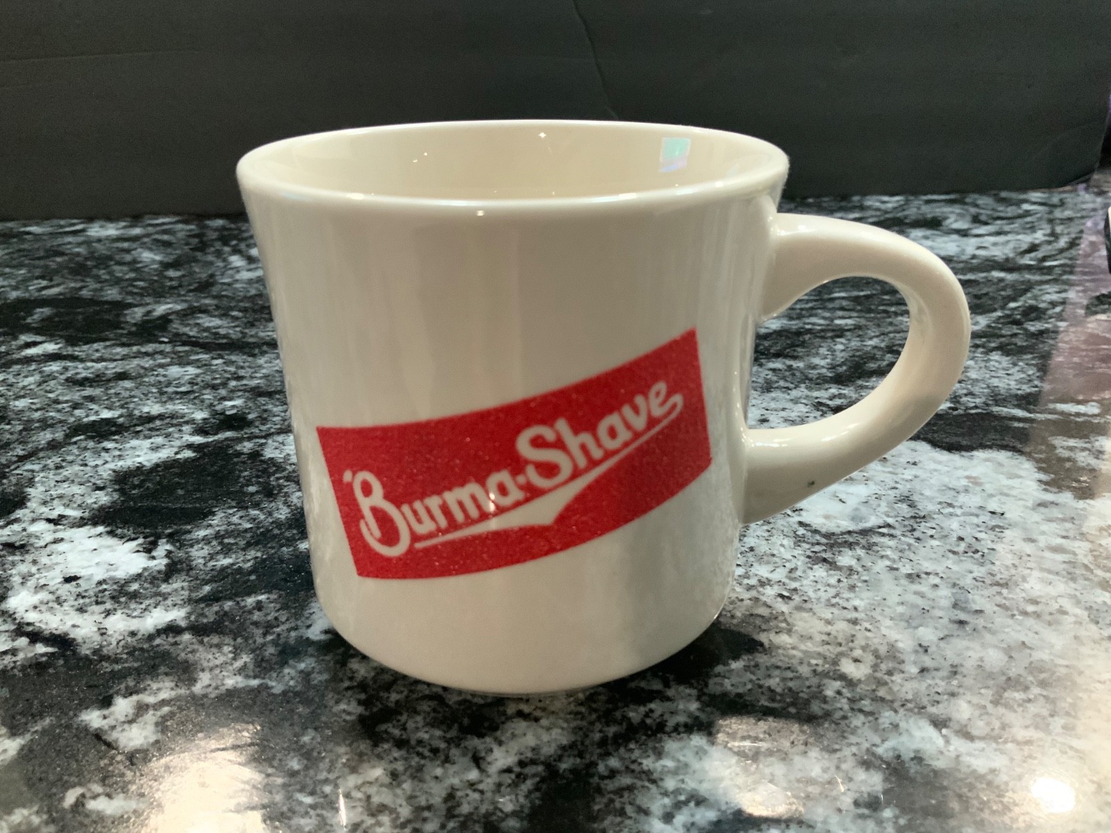 Vintage Burma-Shave Mug  Burma Shave Or Coffee Mug 3.5