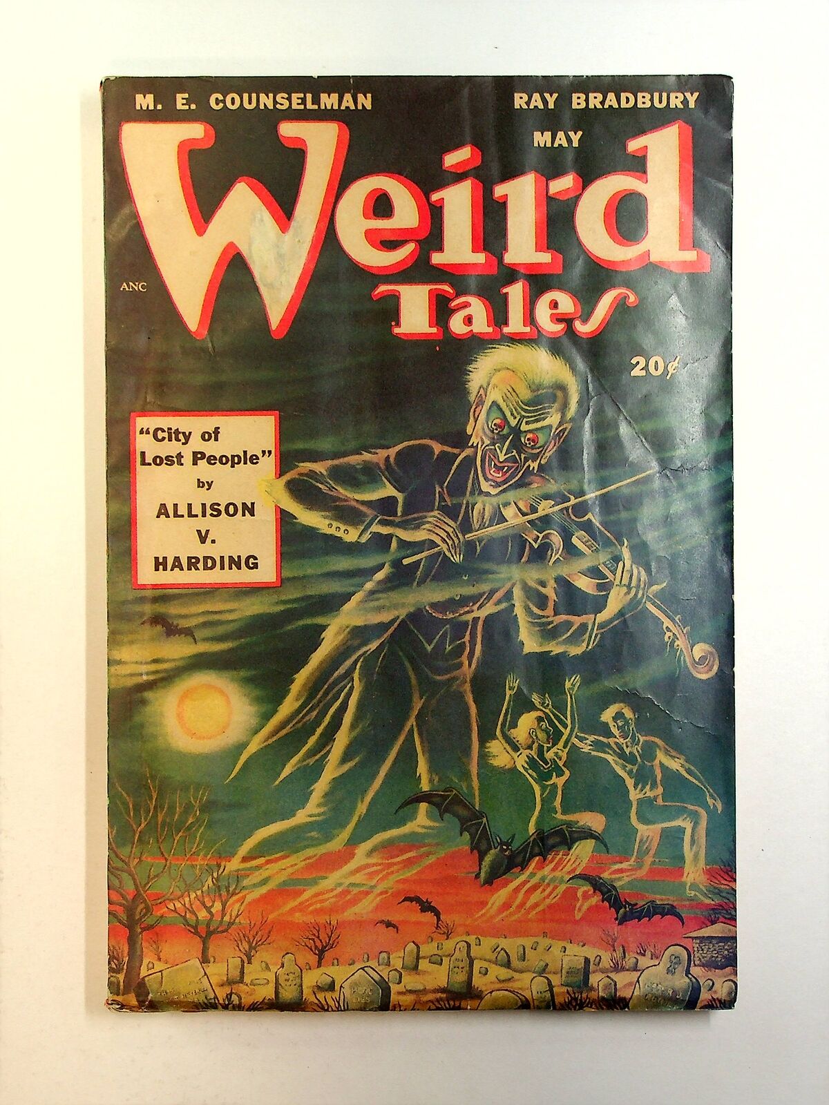 Weird Tales Pulp 1st Series May 1948 Vol. 40 #4 VG- 3.5