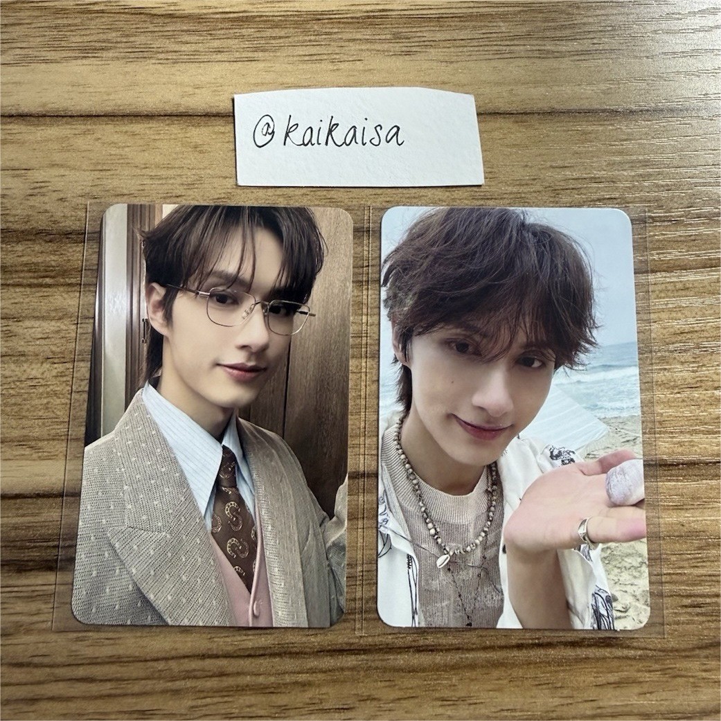 SEVENTEEN Jun Spill The Feels Photocard Lot of 2 Carat Version and Feel You Ver