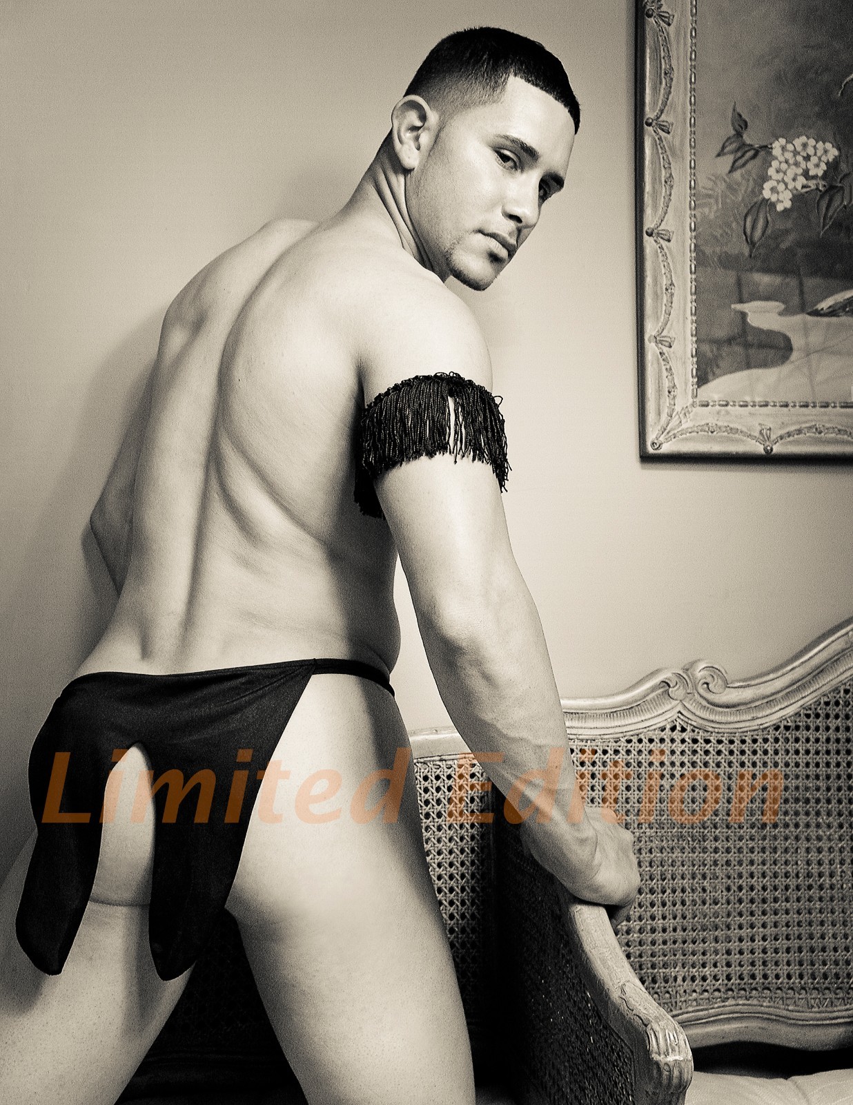 Handsome Male Nude Physique Gay Men Limited Edition Photo 8.5x11 10.18