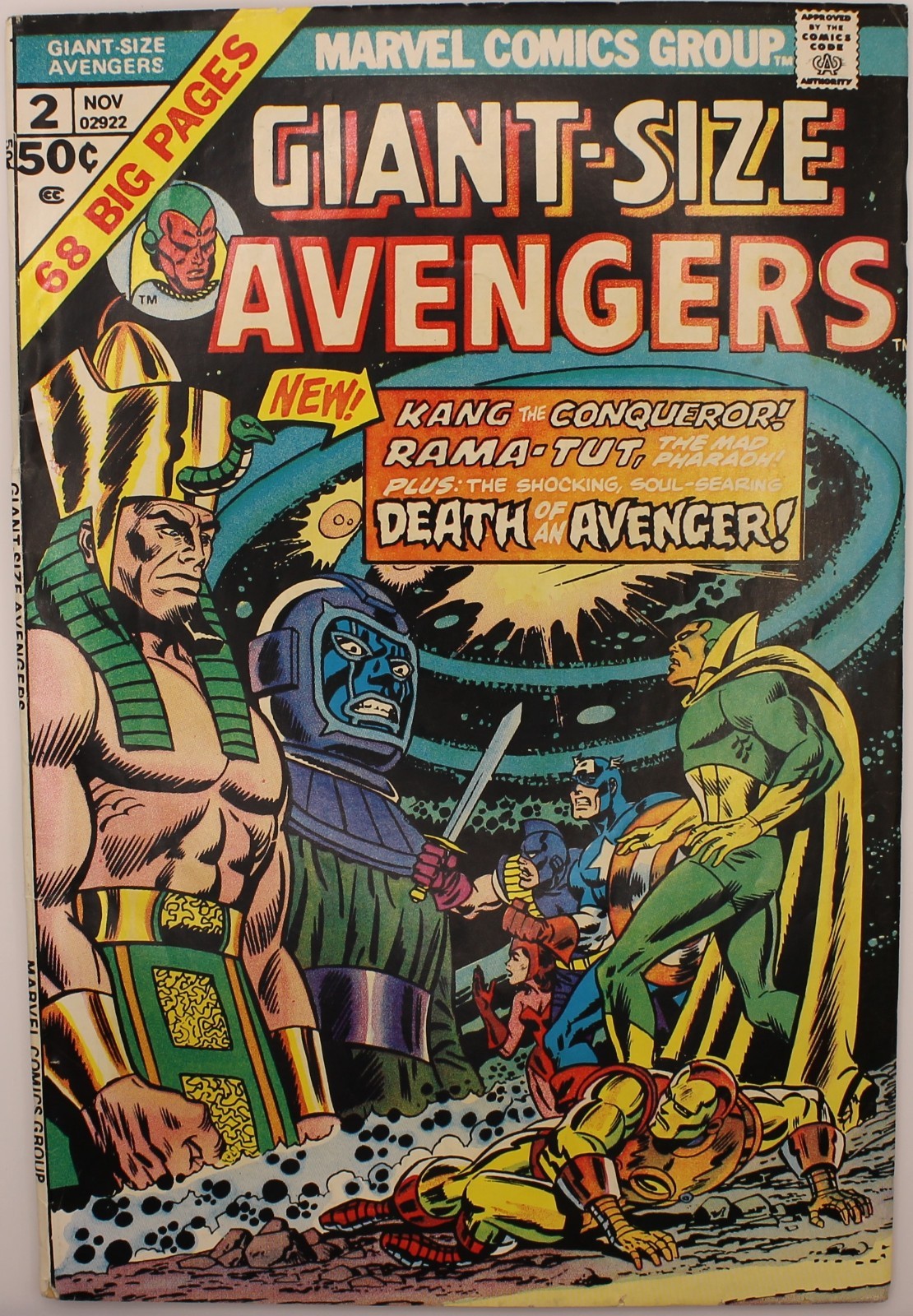 Giant-Size Avengers #1 1974 Key 1st Nuklo 2nd Invaders | Comic FN 6.0