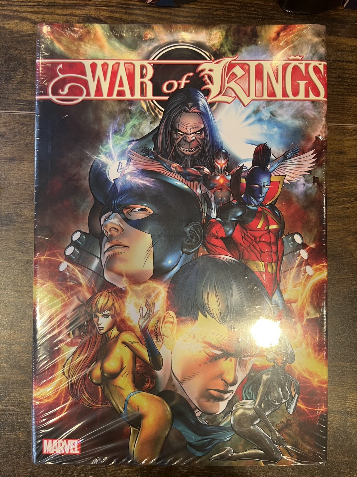 War of Kings Omnibus HC - Marvel Comics - DM Variant - Sealed New - Black Bolt