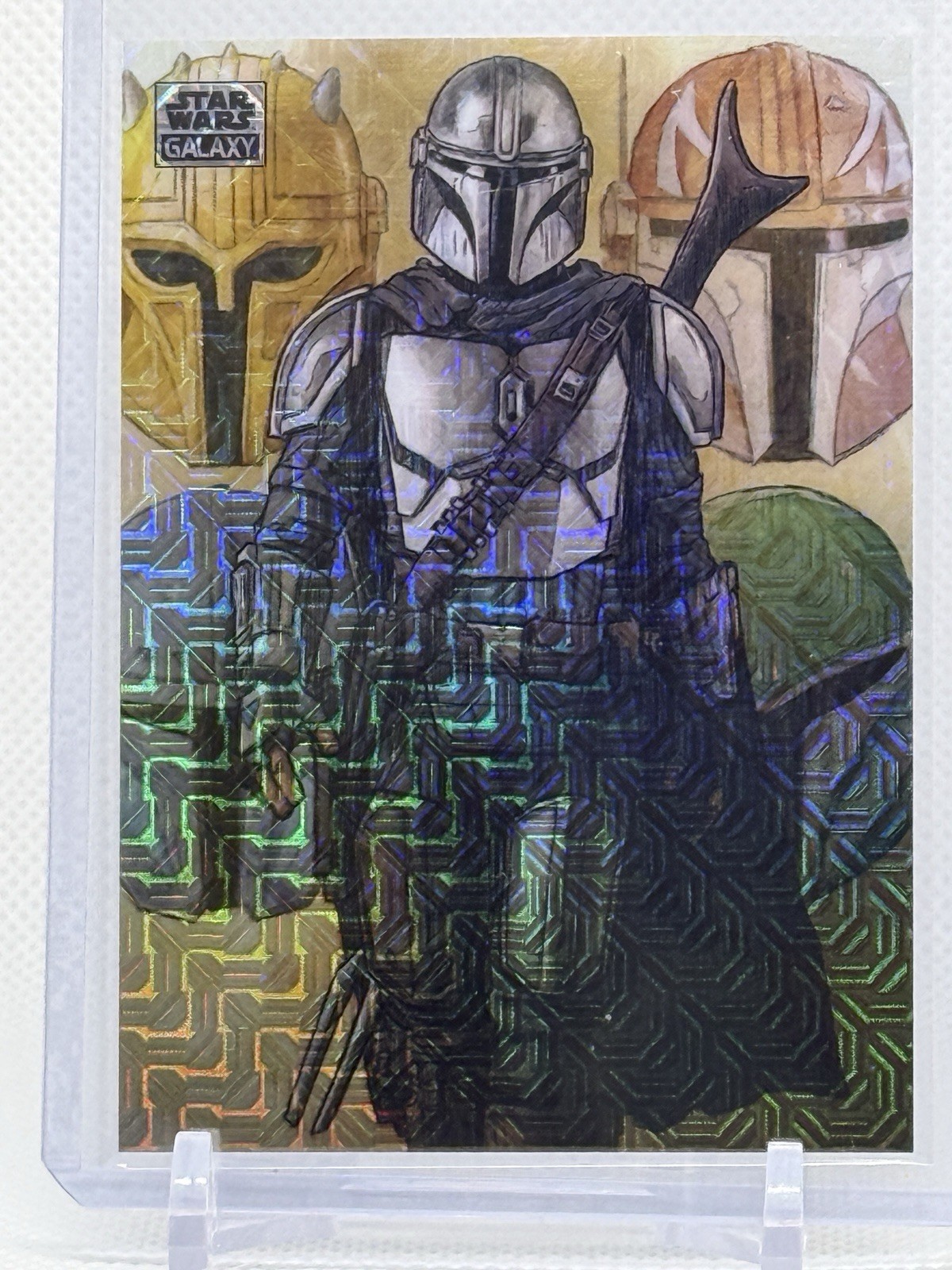 2024 Topps Chrome Star Wars Galaxy The Way of Mand’alor Mojo Refractor #30/50 2024 Topps Chrome Star Wars Galaxy The Way of Mand’alor Mojo Refractor #30/50