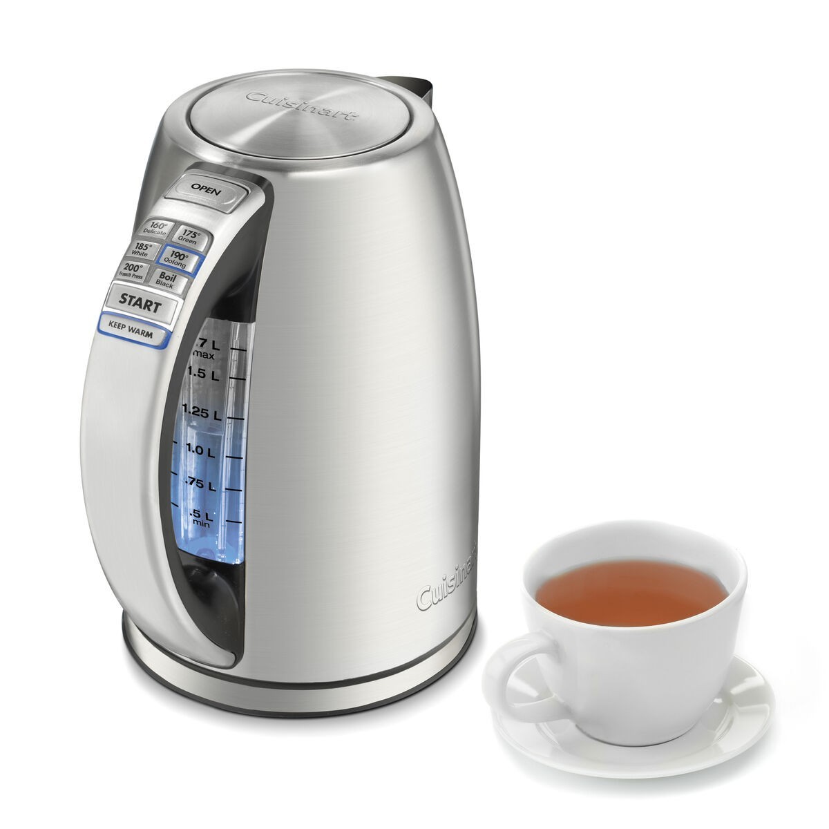 Cuisinart CPK-17P1 Perfectemp Cordless Electric Kettle 1500W