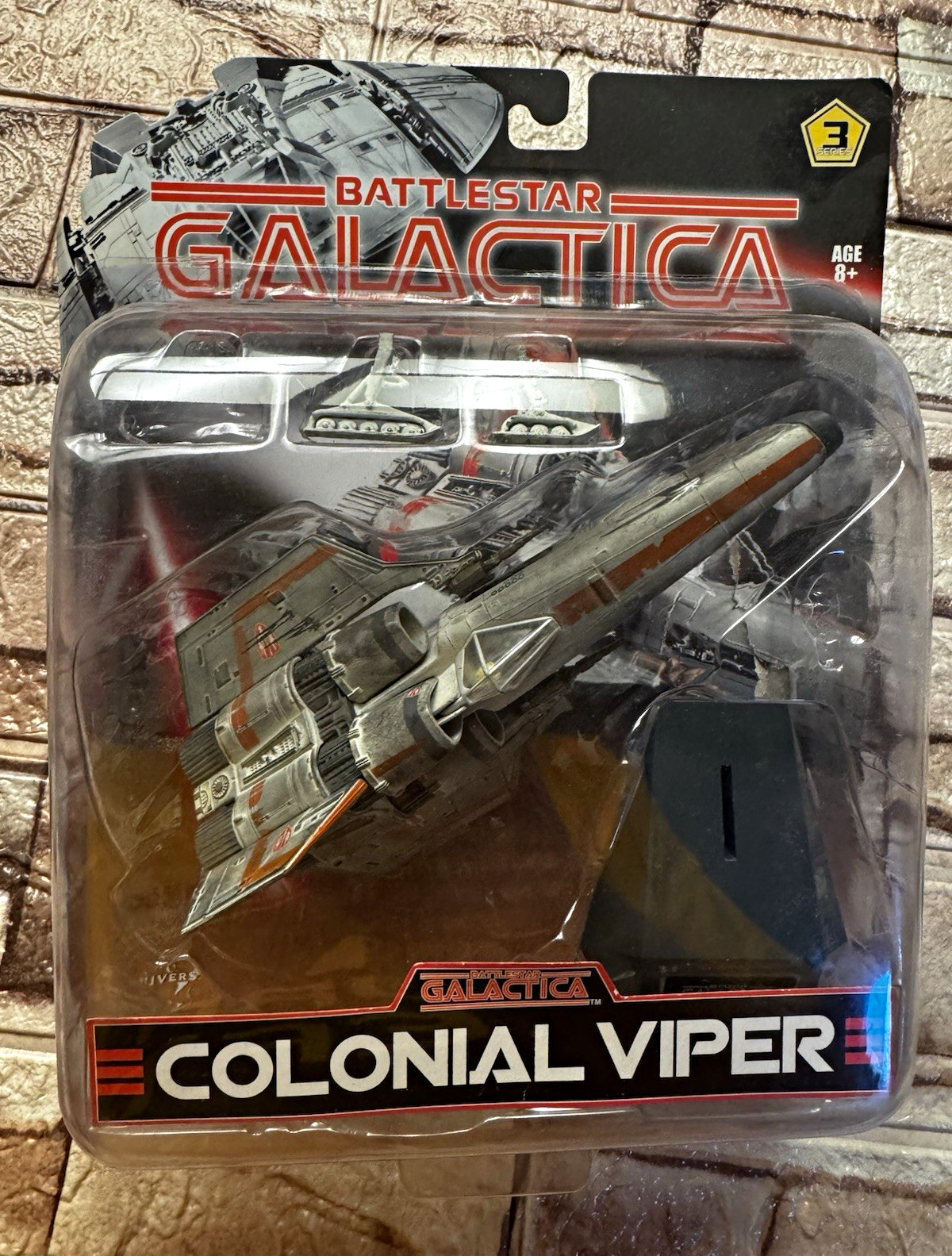 Joyride Battlestar  Silver Spur Viper MISSING ONE LANDING GEAR  2k5 Loose in Box
