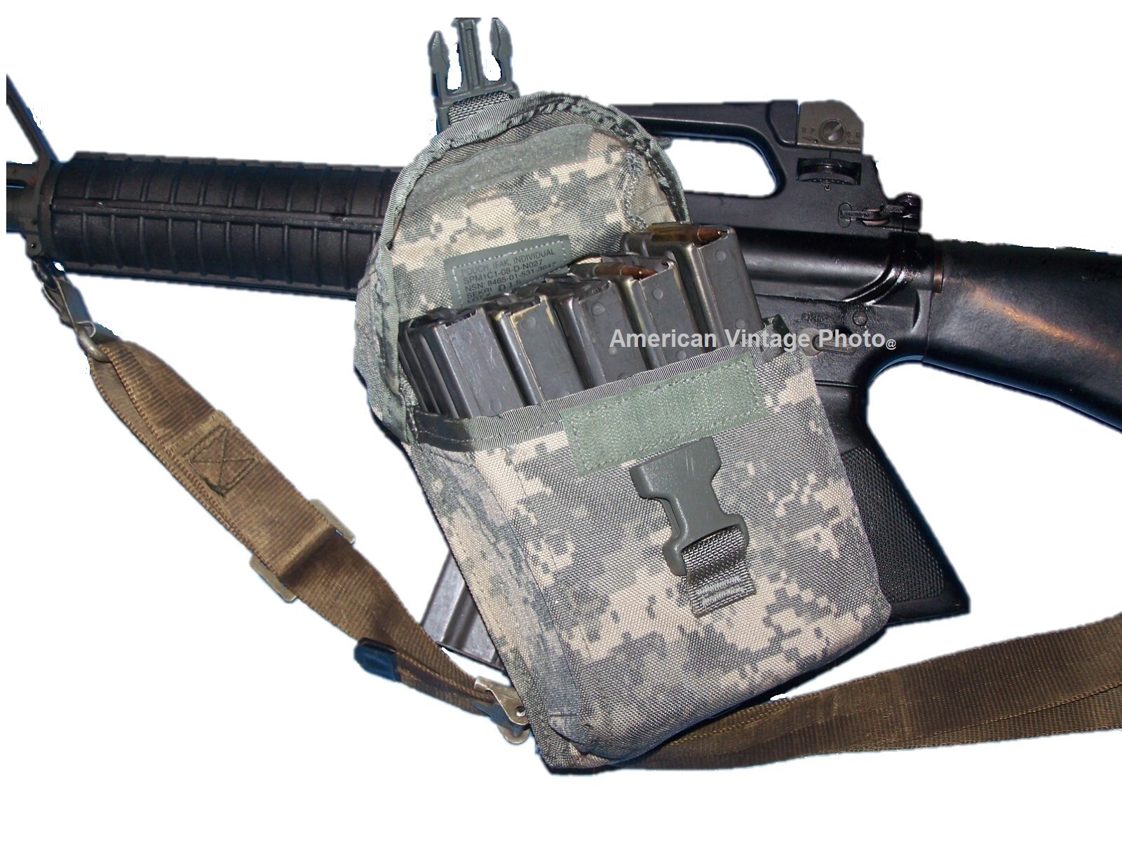 IFAK SAW US ARMY MILITARY ISSUE ACU MOLLE 100 ROUND AMMO POUCH FIRST AID FIELD