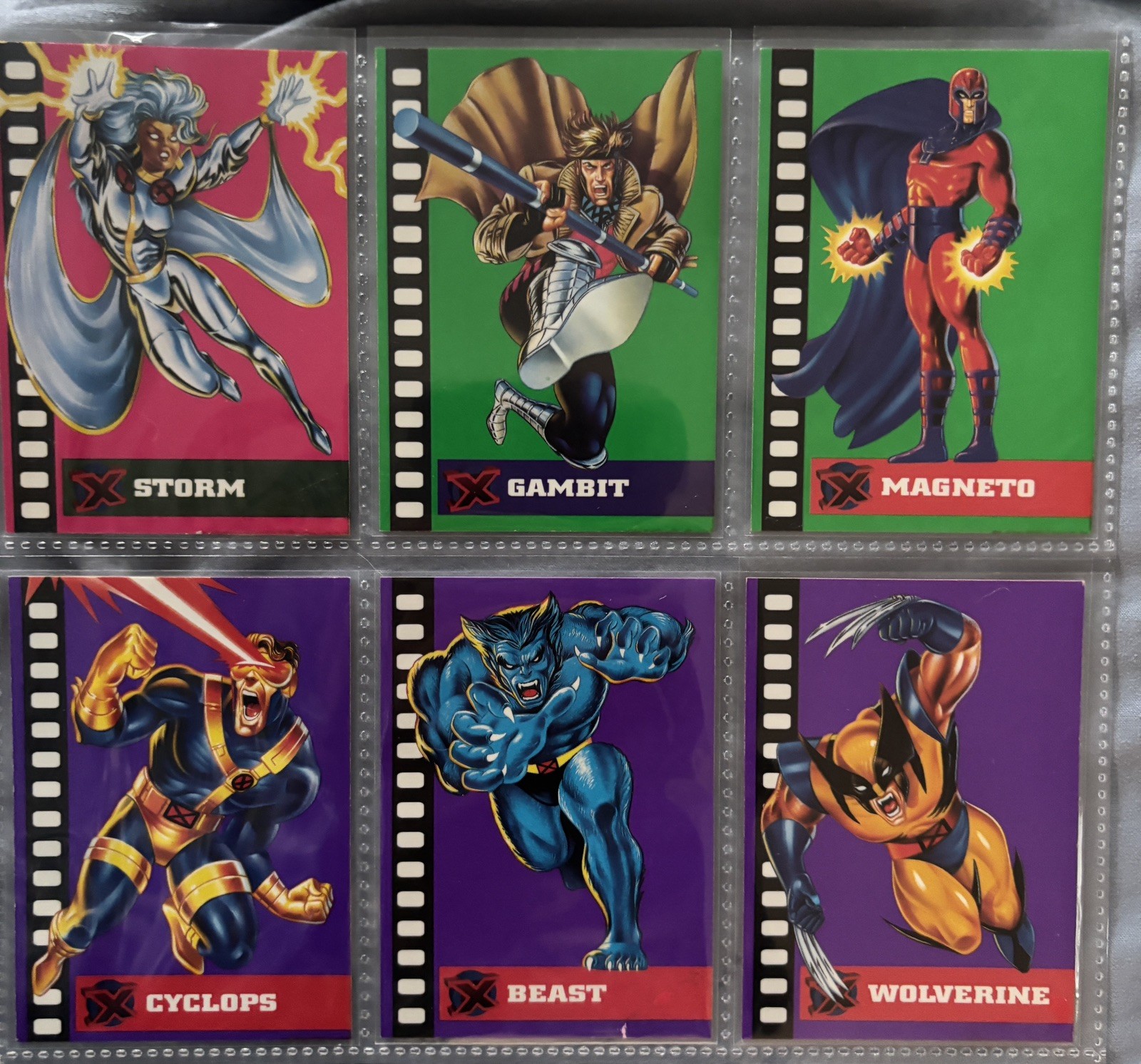 1995 Fleer Ultra X-Men Toy Biz Promo Card Set Marvel Variant Suspended Animation