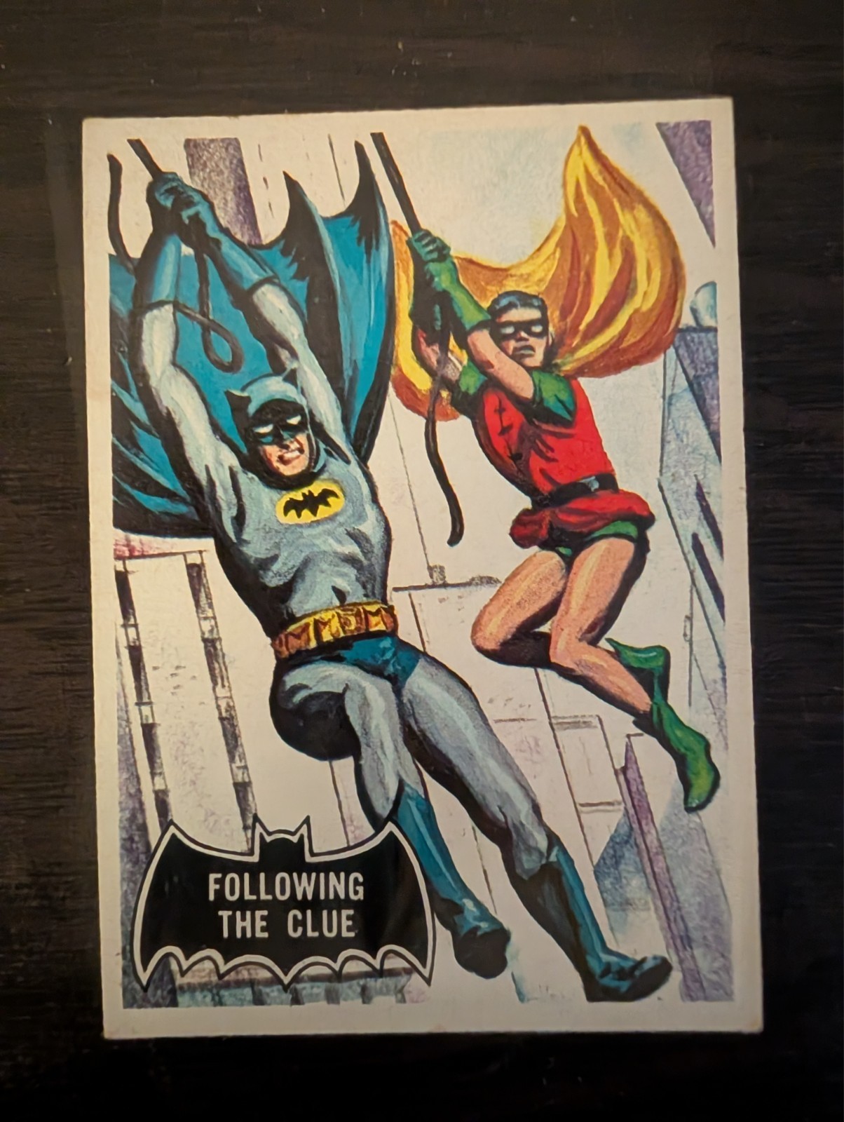 1966 Topps Batman card \