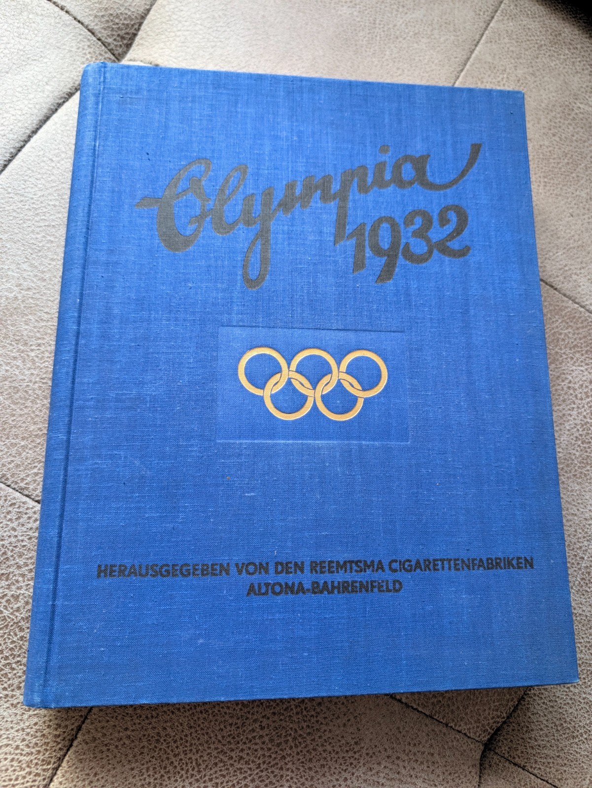 Olympia 1932 Reemtsma Scrapbook Los Angeles Complete + Control Slip Excellent