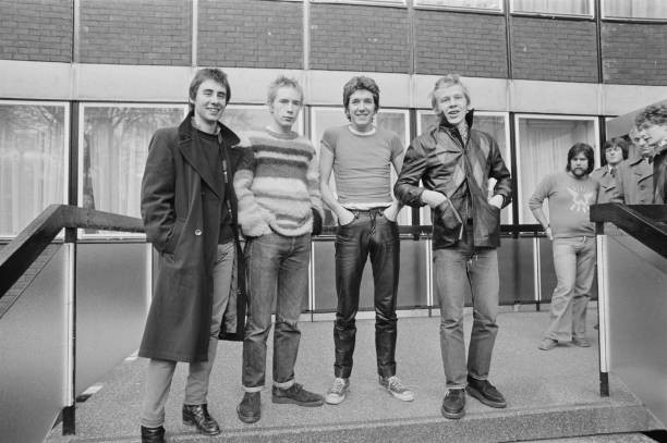 British punk rock band The Sex Pistols UK 2nd December 1976 they a- Old Photo